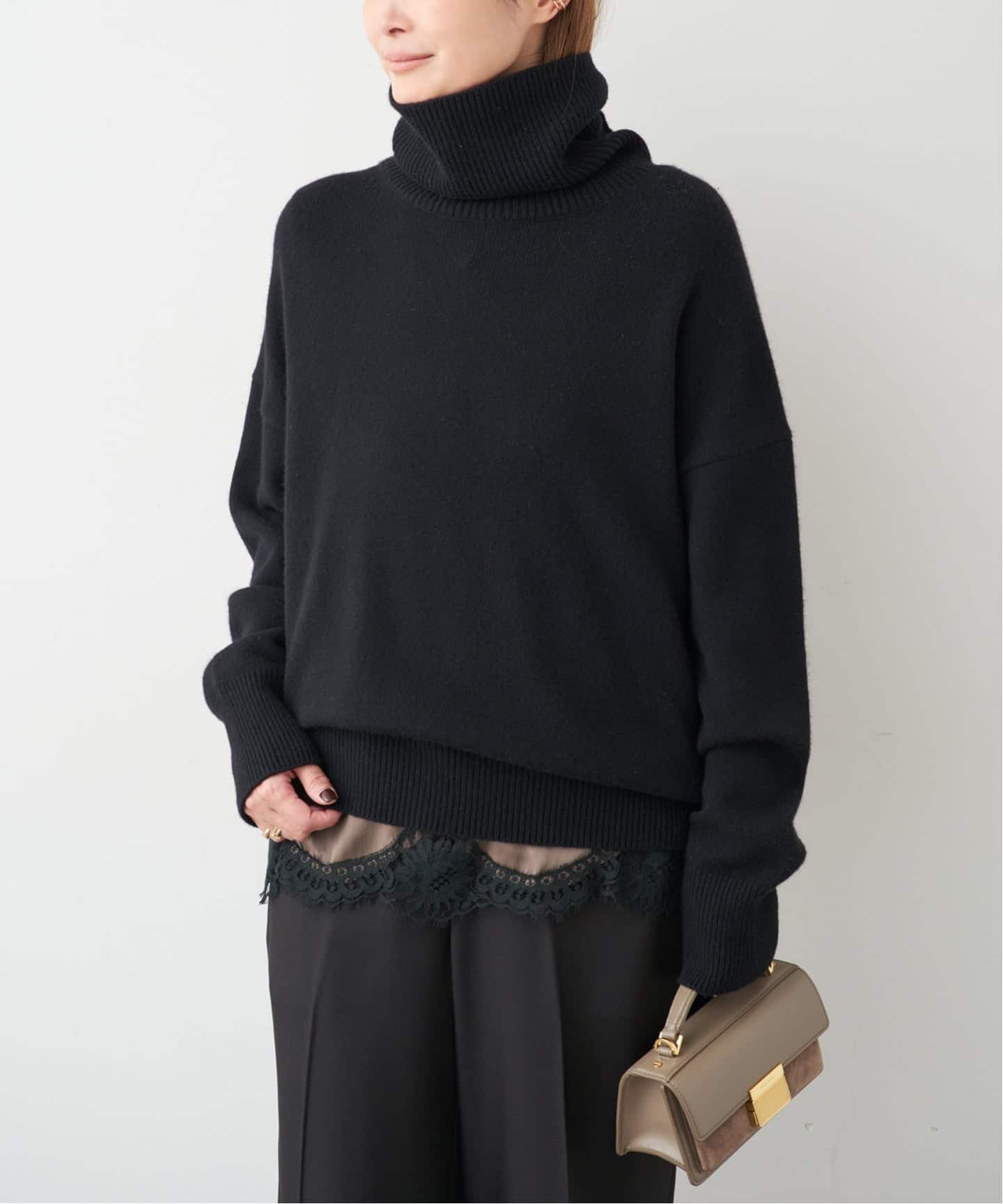 ミドルゲージタートル（ニット／セーター）｜Deuxieme Classe