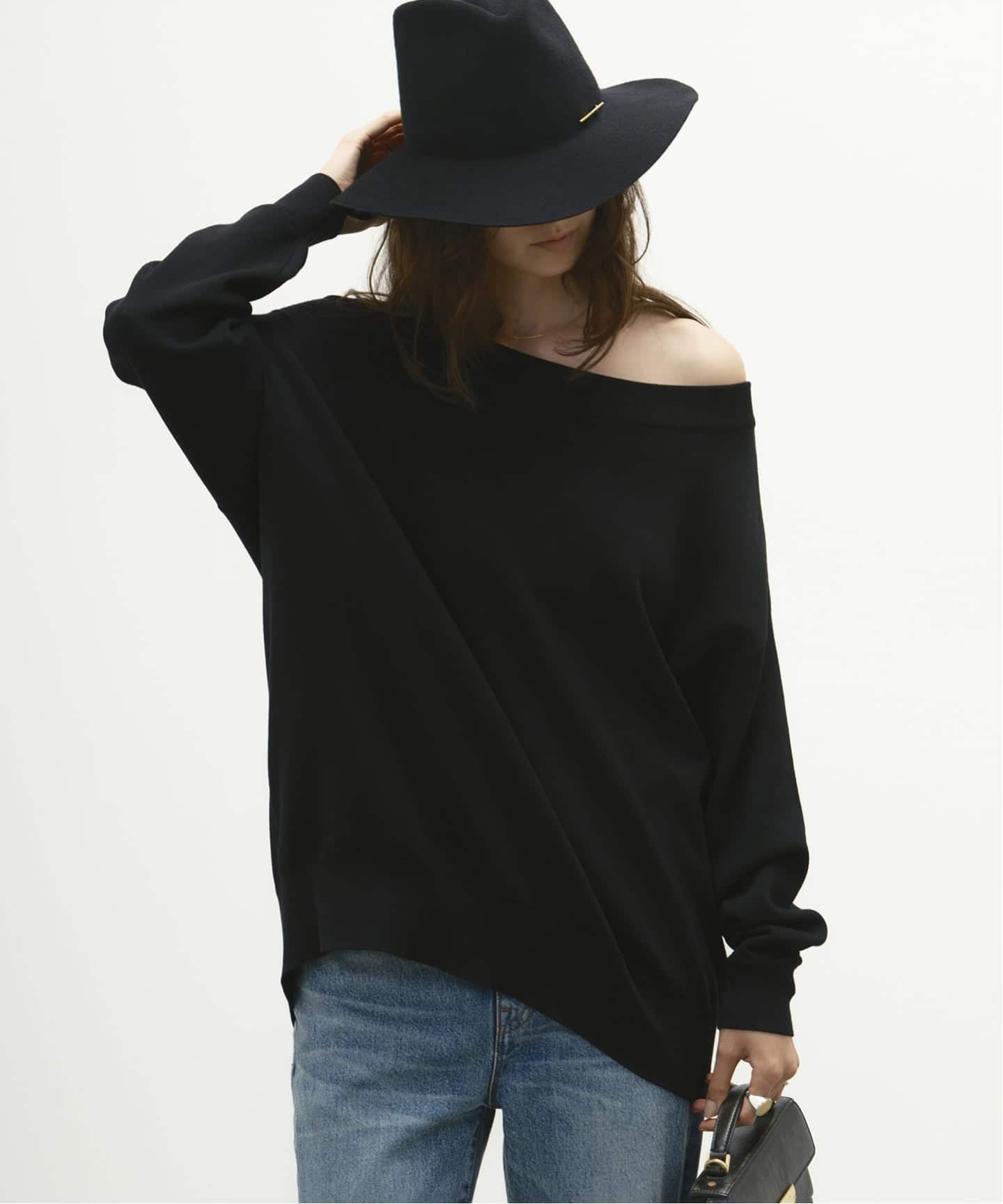 Relax オフショルダーニット（ニット／セーター）｜Deuxieme Classe