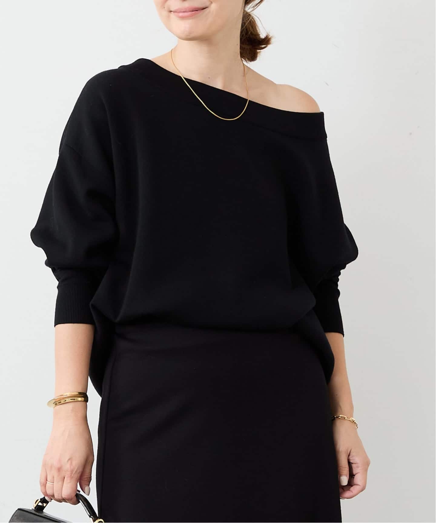 Relax オフショルダーニット（ニット／セーター）｜Deuxieme Classe