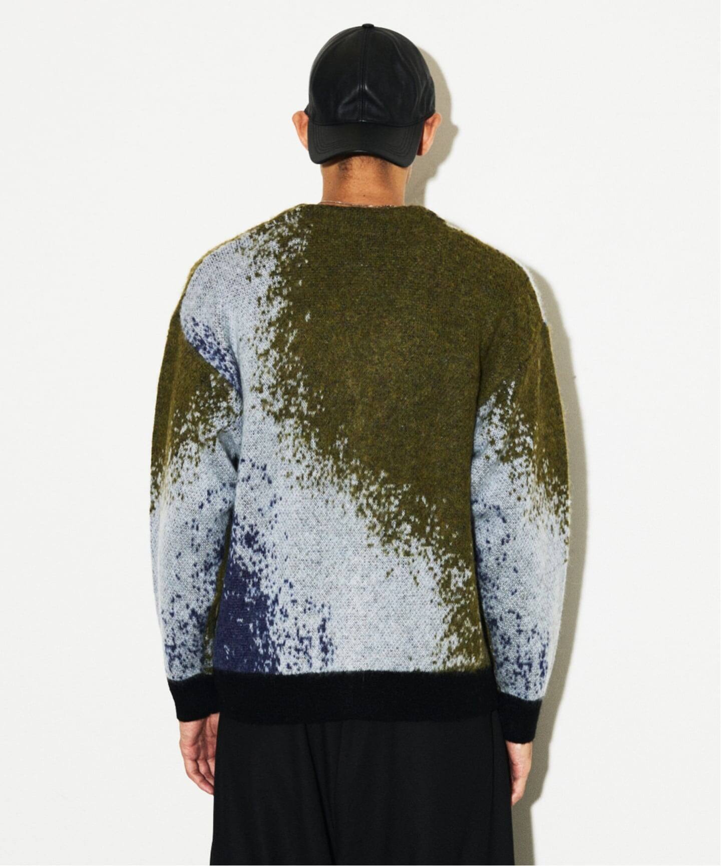 モヘア ミックス グラデーション カーディガン（カーディガン