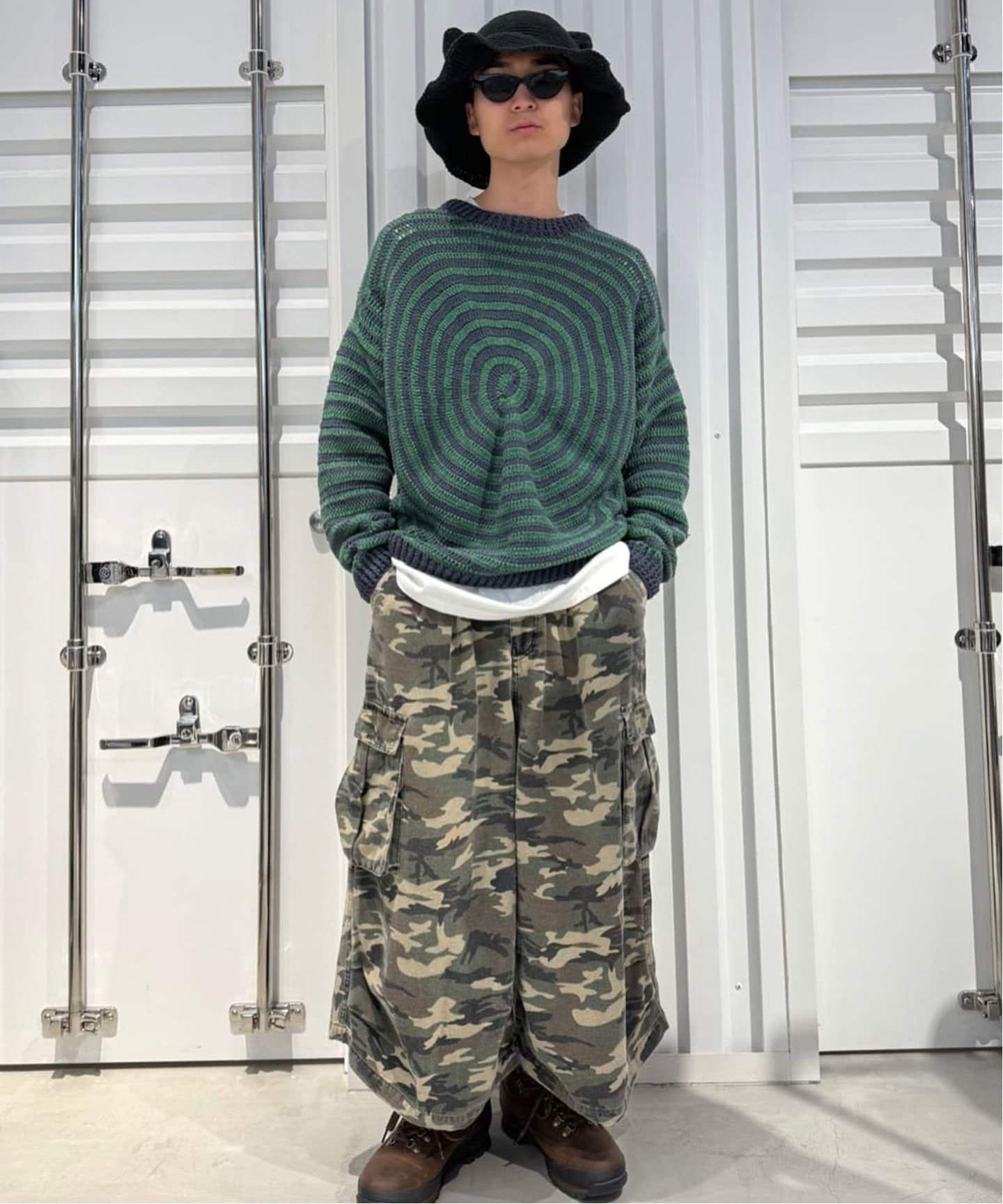 MacMahon Knitting Mills/マクマホンニッティングミルズ Crew Neck