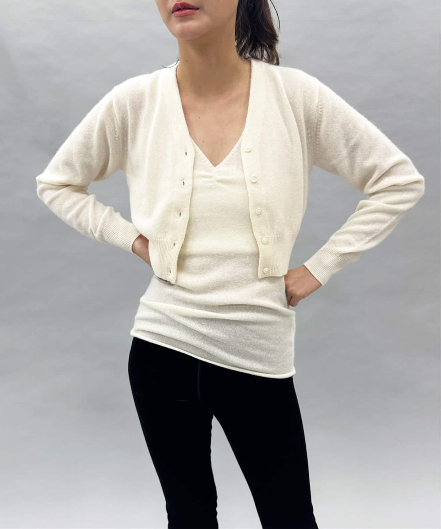 カシミヤキャミソール（ニット／セーター）｜EDIT.FOR LULU