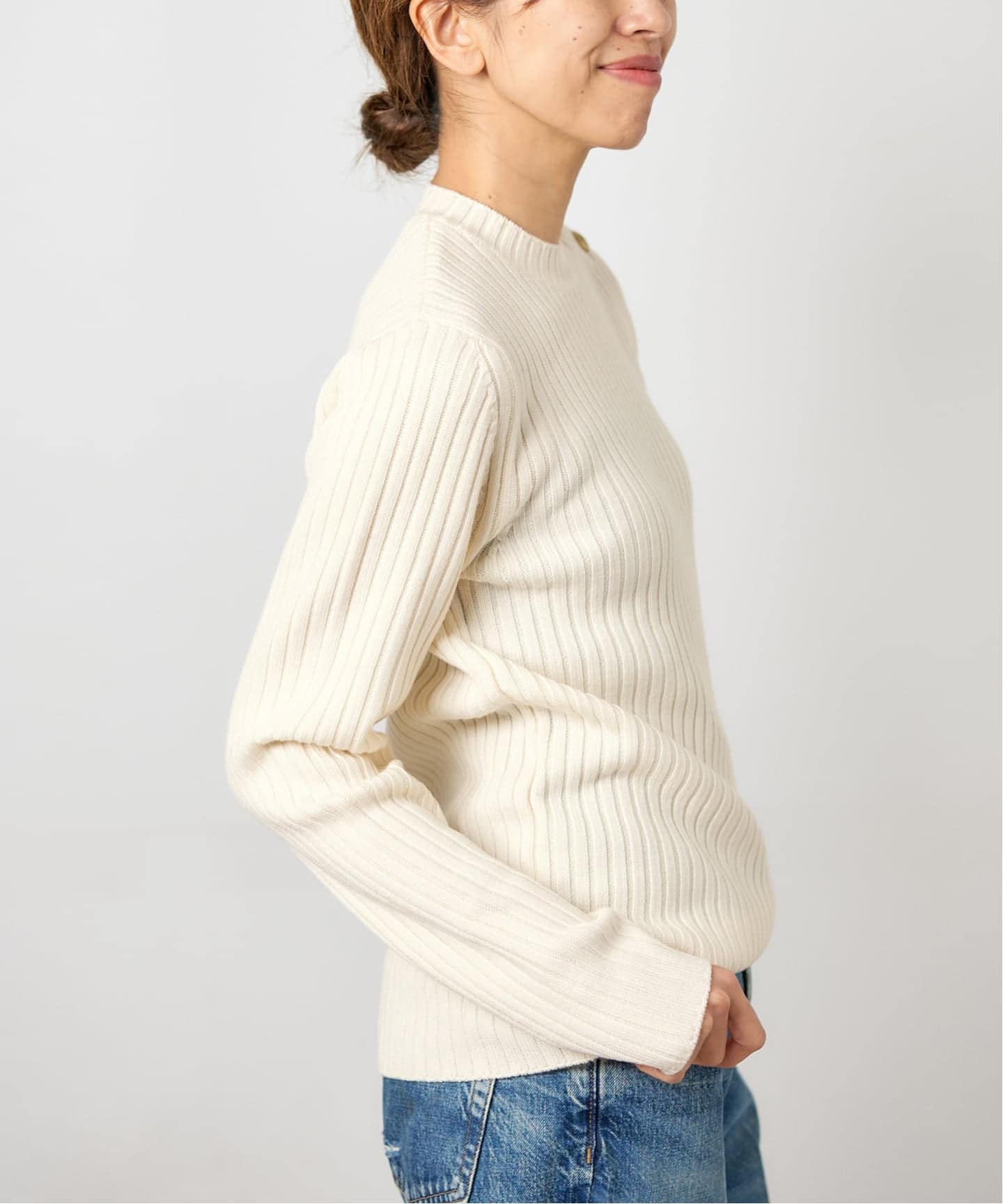 ワイドリブプルオーバー（ニット／セーター）｜IENA（イエナ）の通販