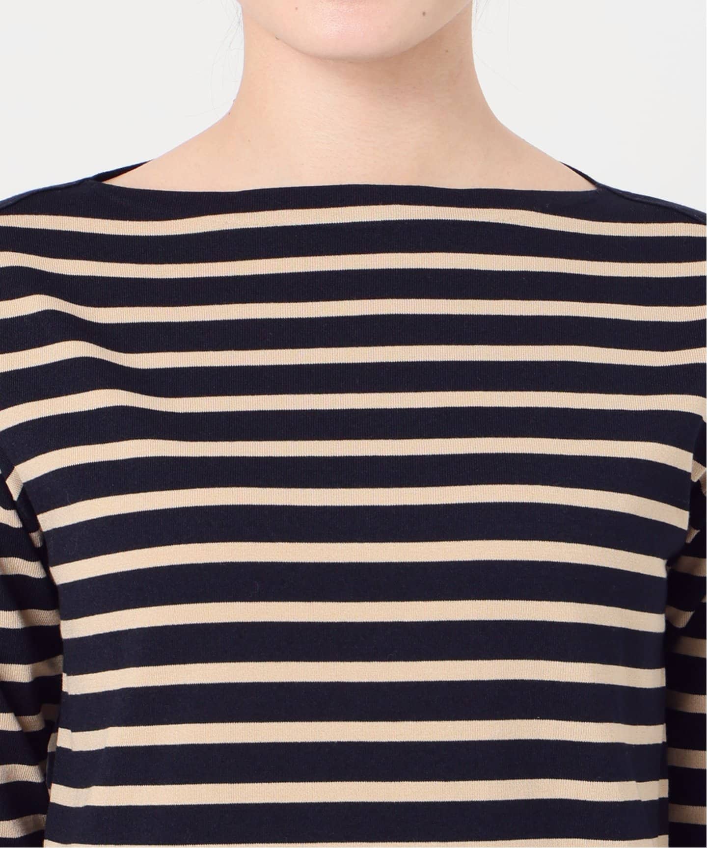 SEATTLE度詰めボーダーボートネックニット（ニット／セーター）｜IENA