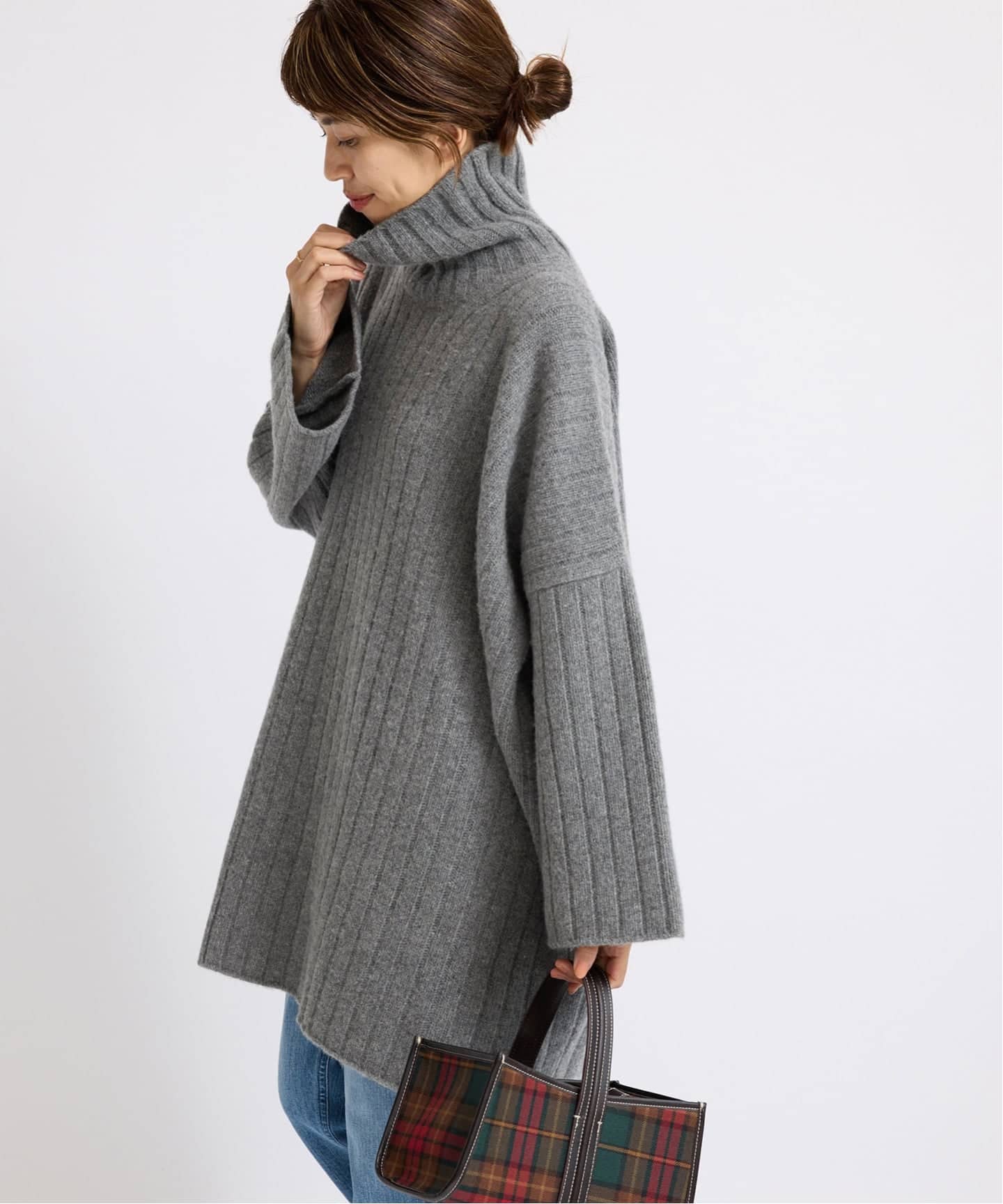 ワイドリブBIGプルオーバー（ニット／セーター）｜IENA（イエナ）の