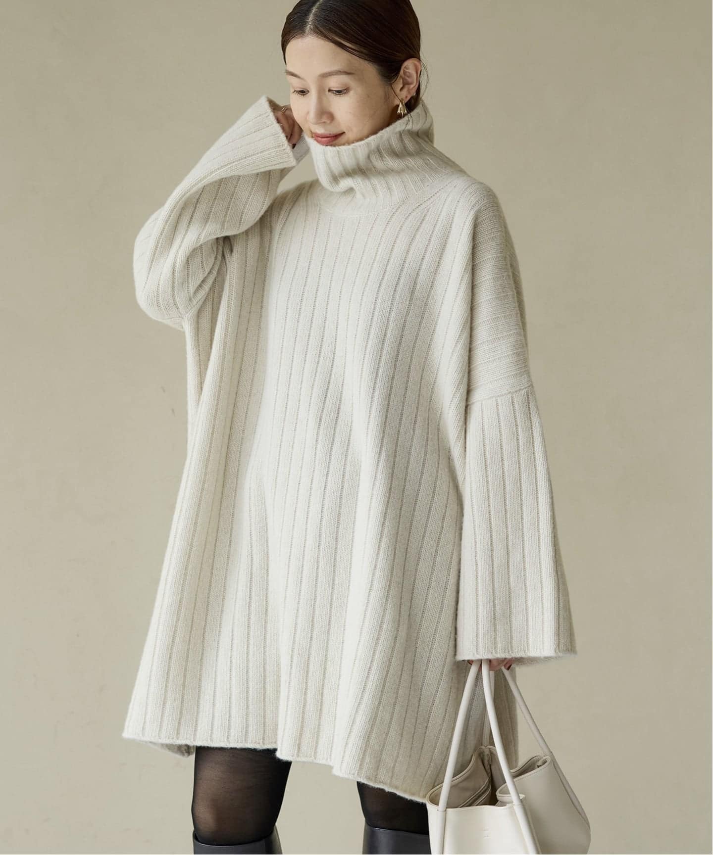 ワイドリブBIGプルオーバー（ニット／セーター）｜IENA（イエナ）の