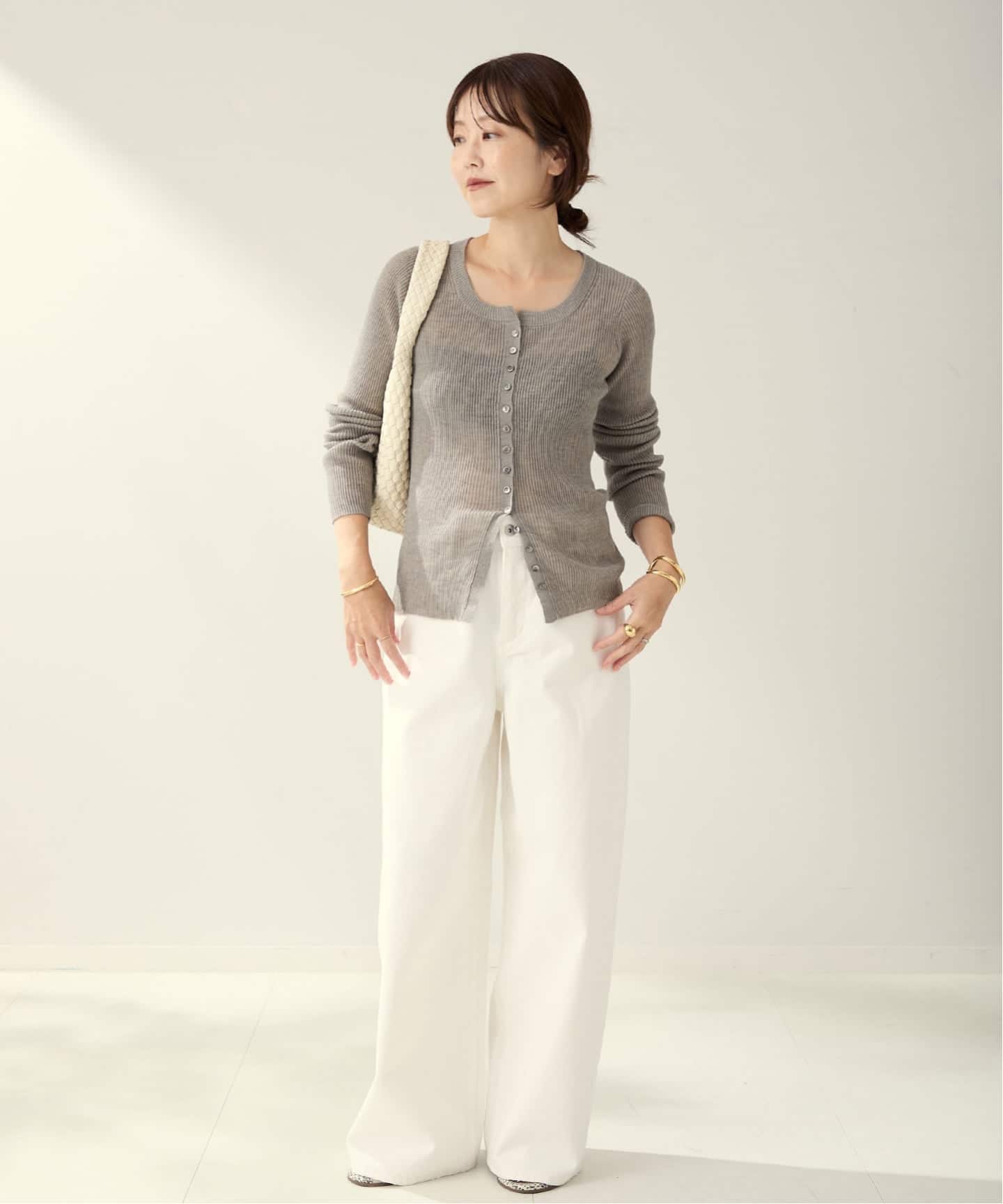 R'IAM RIB SEER プルオーバー（ニット／セーター）｜Plage（プラージュ