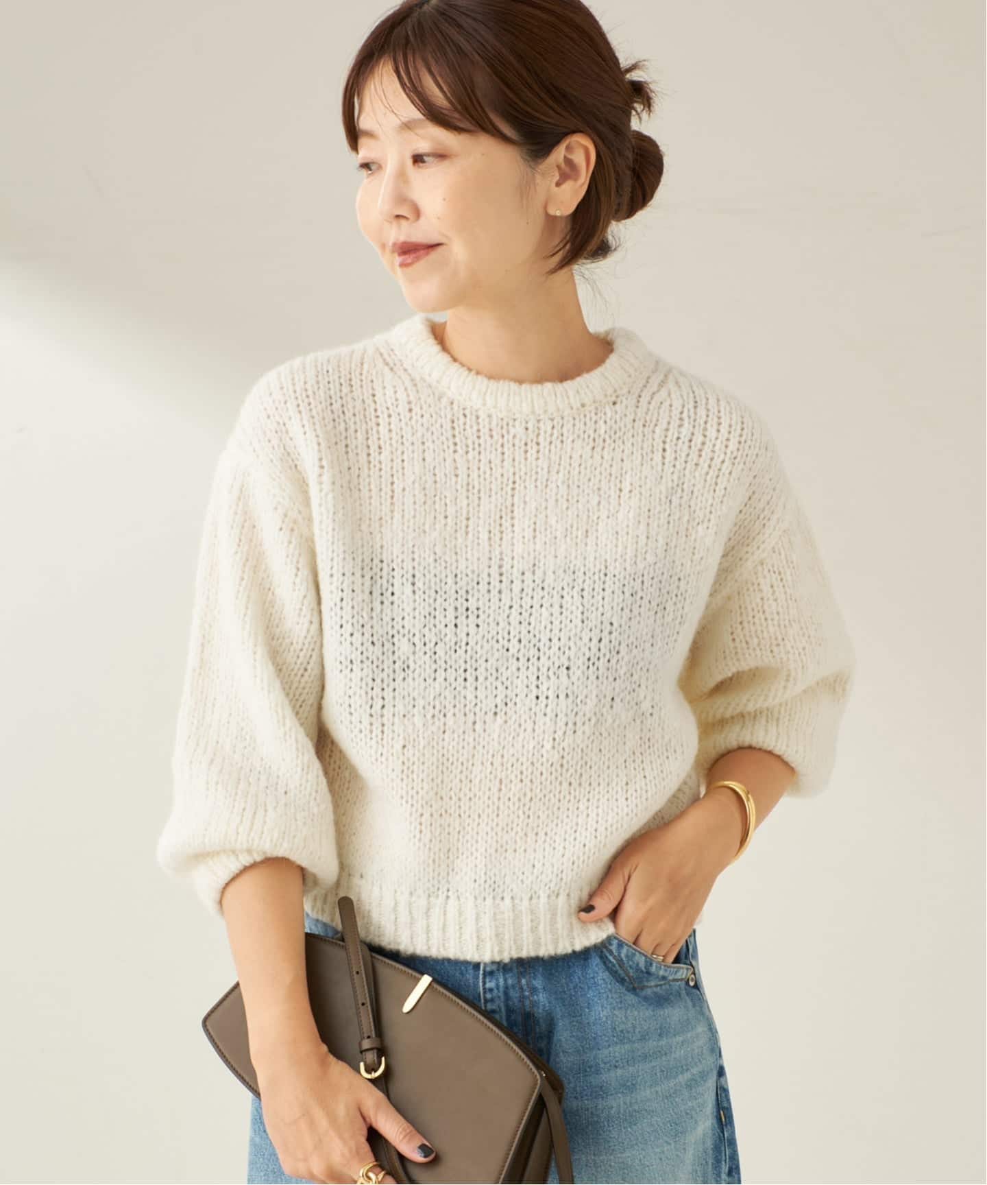 Fluffy half ニット（ニット／セーター）｜Plage（プラージュ）の通販