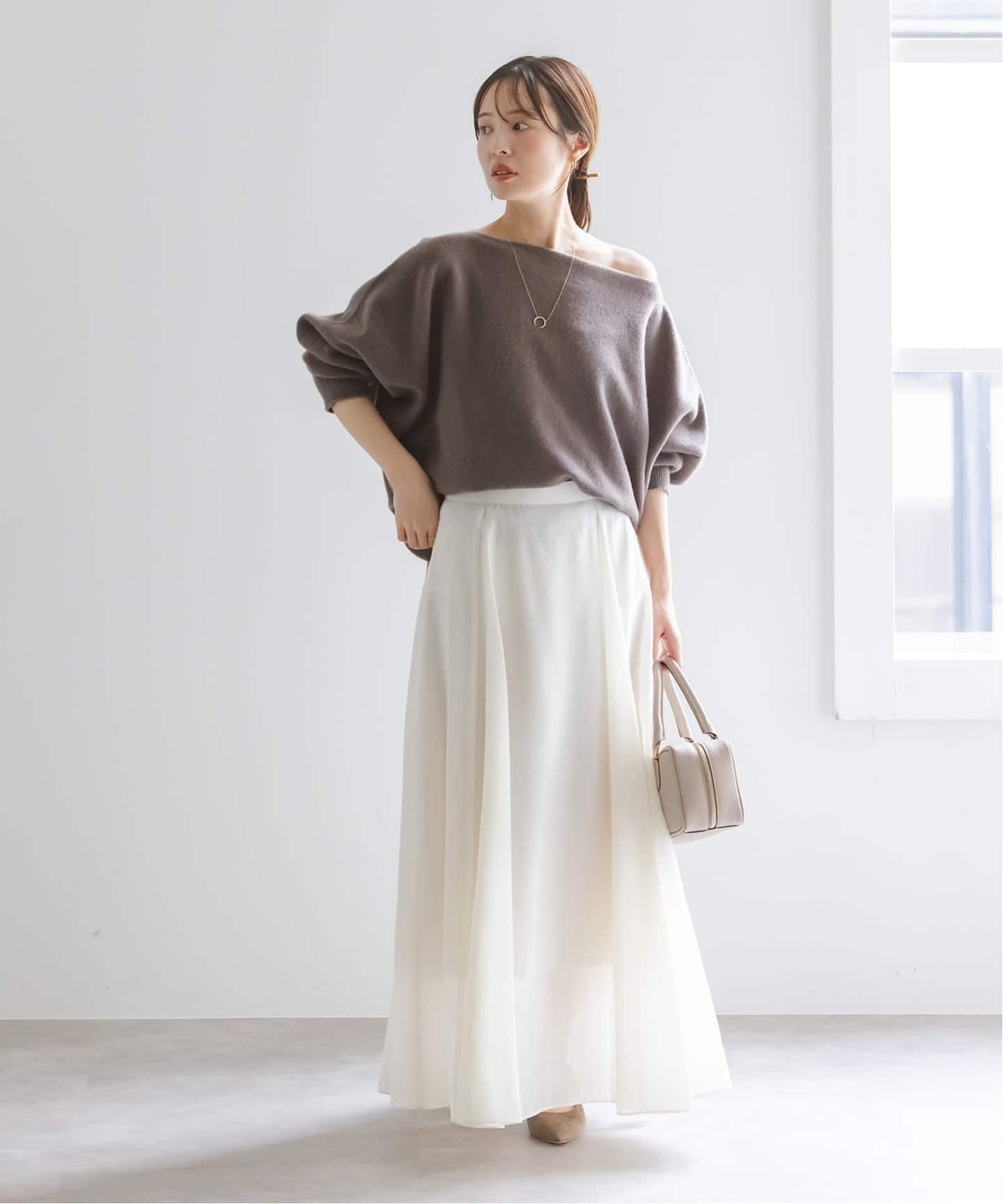 WEB限定カラー・追加4》ファインウールドルマンプルオーバー（ニット