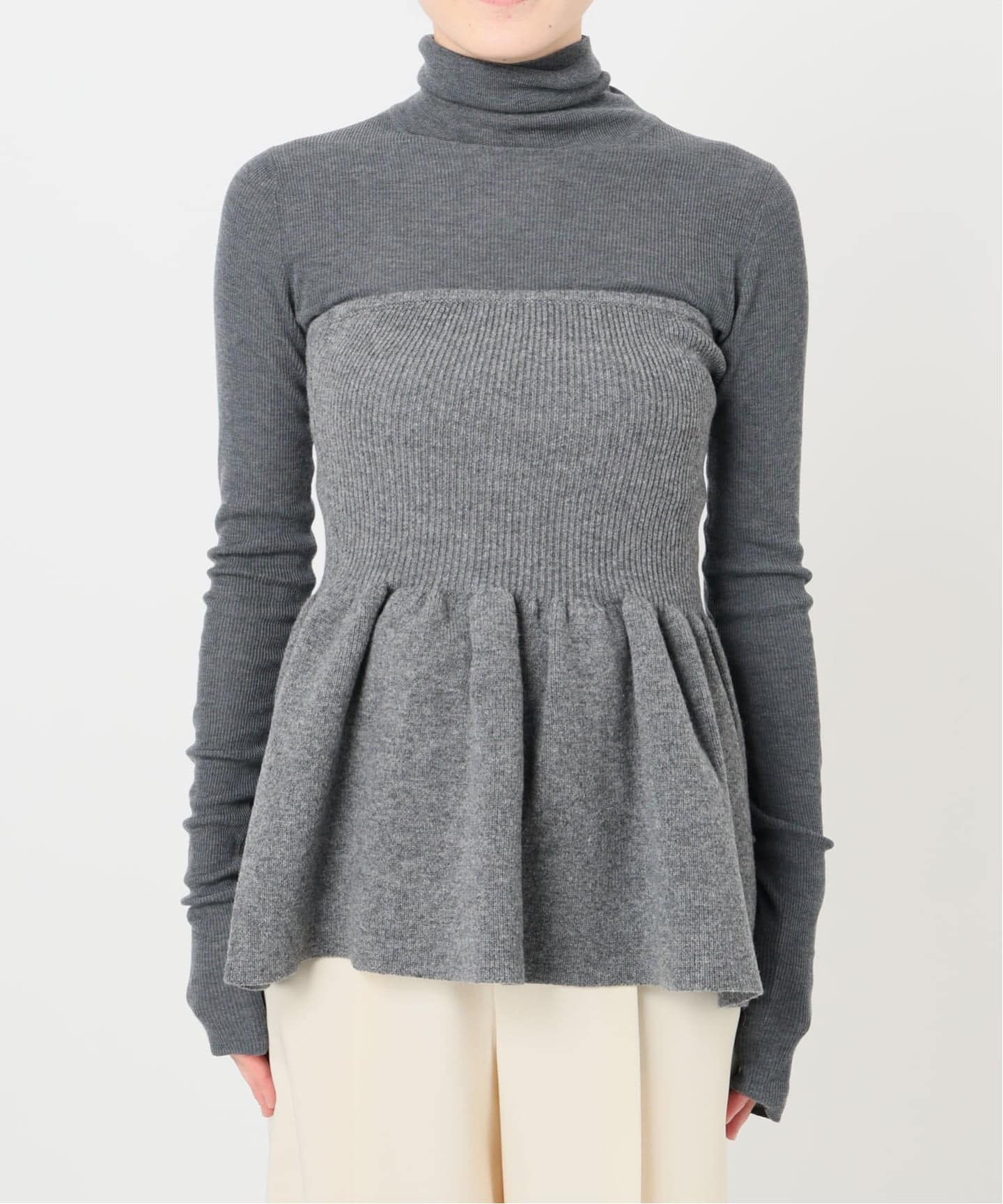 ニットビスチェ（ニット／セーター）｜NOBLE（ノーブル）の通販