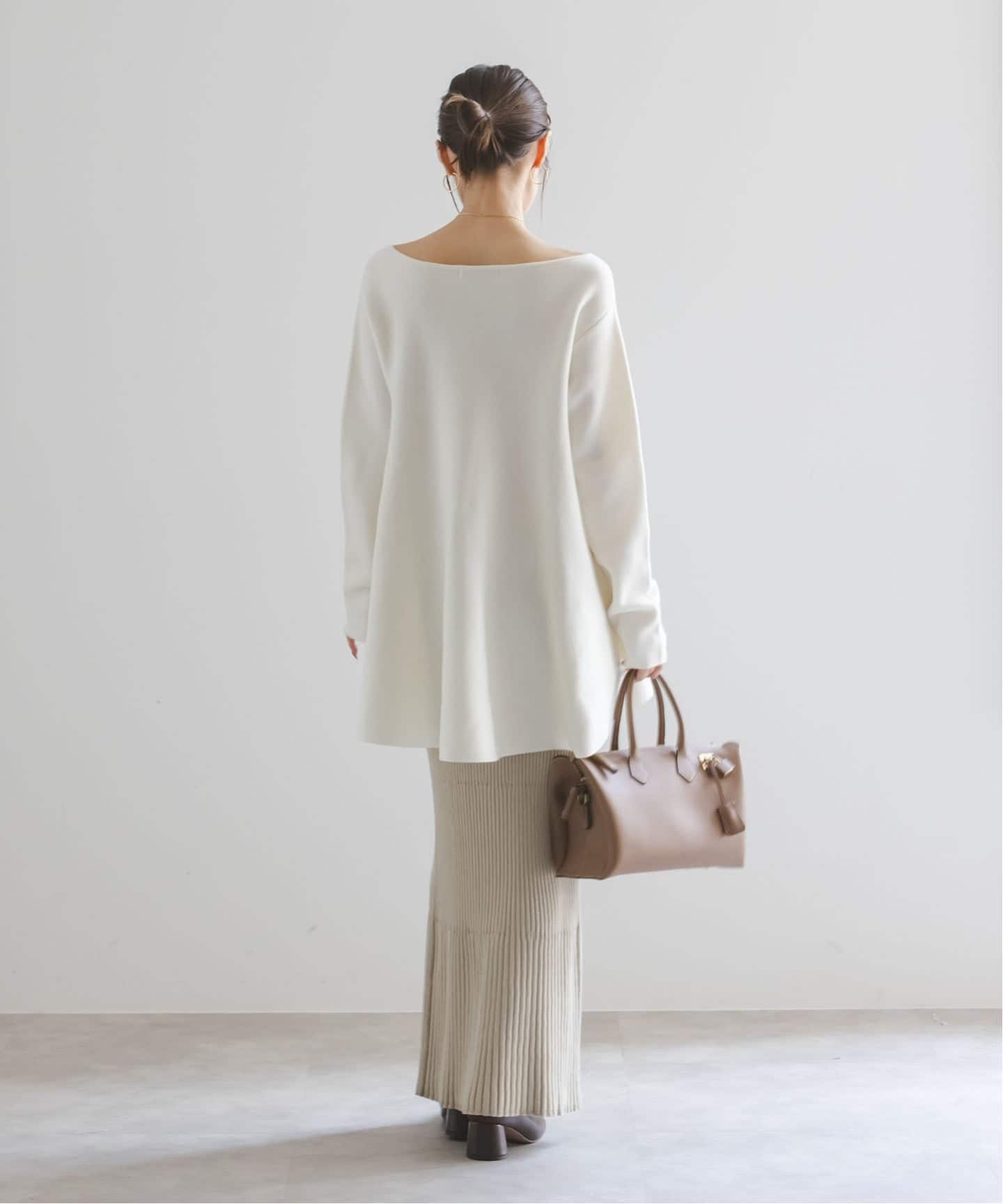 テントライン フレアニット（ニット／セーター）｜NOBLE（ノーブル）の