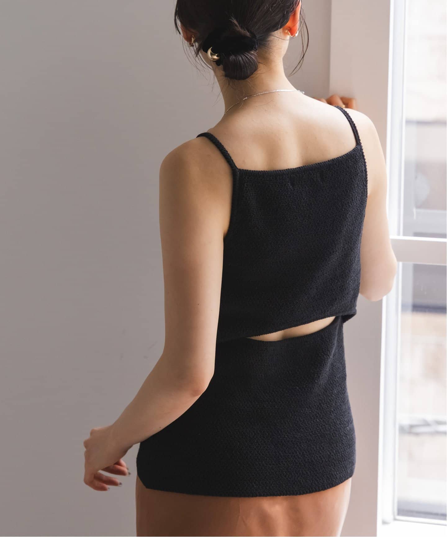 LE/ル クロシェバックポイントキャミソール（キャミソール）｜NOBLE