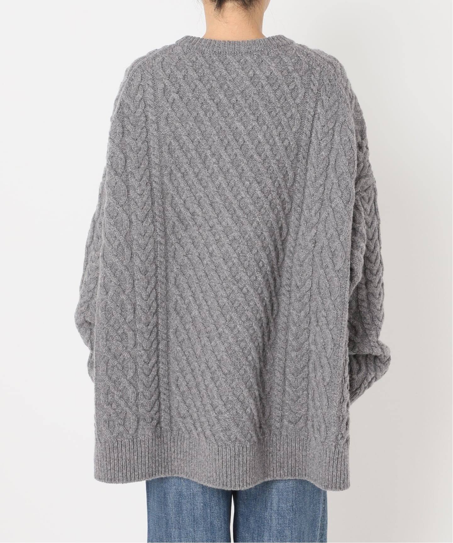 Higuchi*Sアラン柄ルーズニット（ニット／セーター）｜Spick and Span