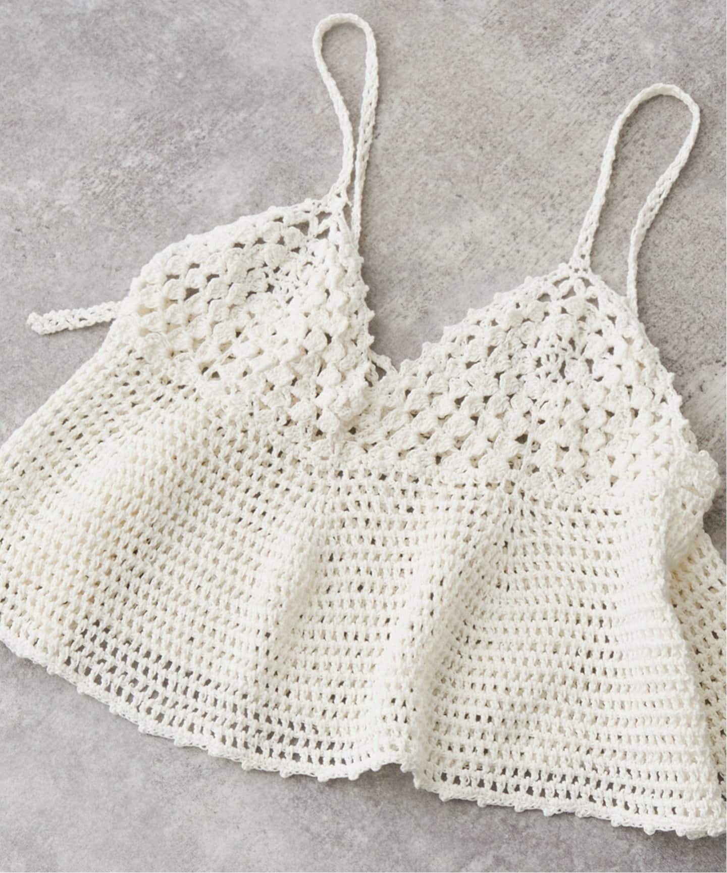 クロシェニットキャミソール（キャミソール）｜Spick and Span