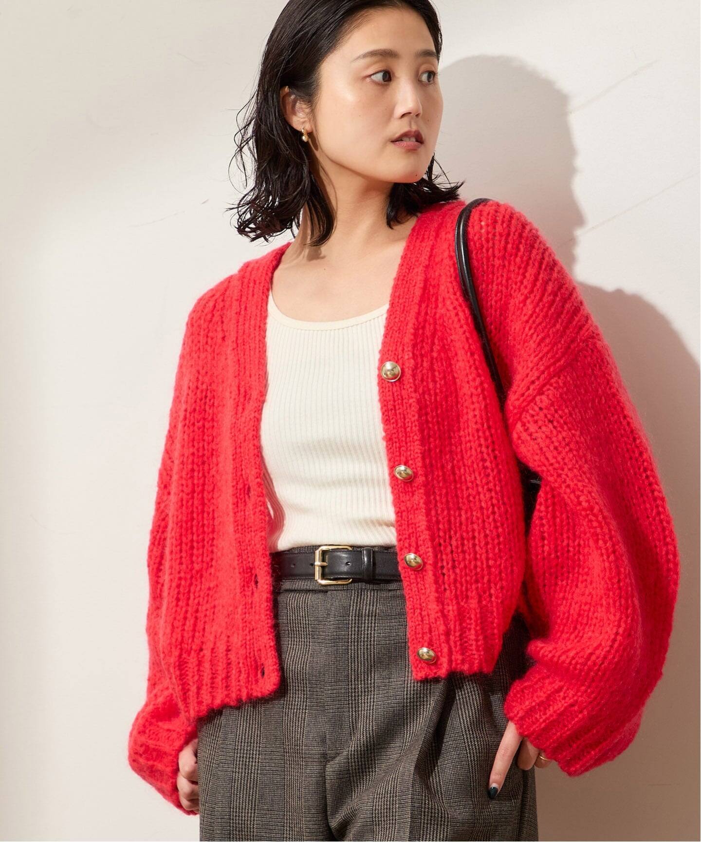 AMYRIS Vネックカーディガン（カーディガン）｜JOURNAL STANDARD L