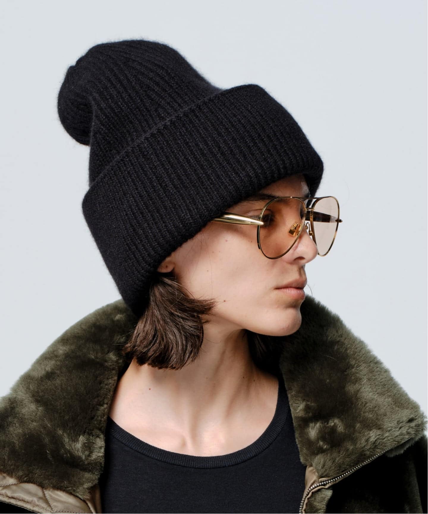 LANEUS/ラネウス】 BEANIE（ニットキャップ・ビーニー）｜L