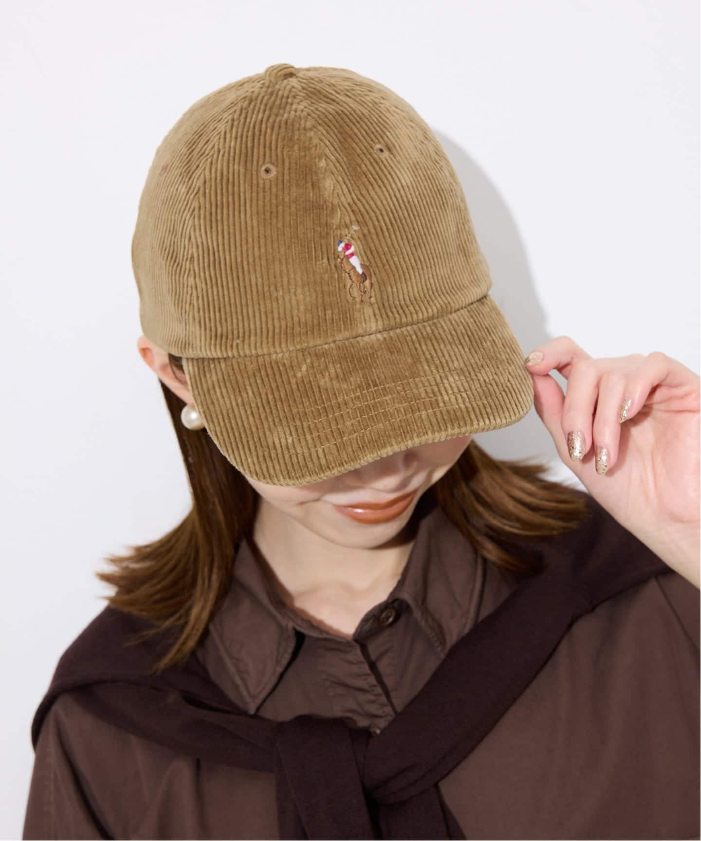 POLO Ralph Lauren/ポロ ラルフ ローレン コーデュロイキャップ