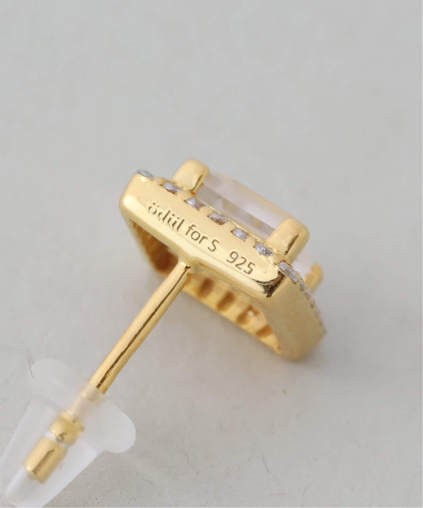 ODUL/オジュール SLOBE別注 スクエアカットピアス（ピアス（両耳用