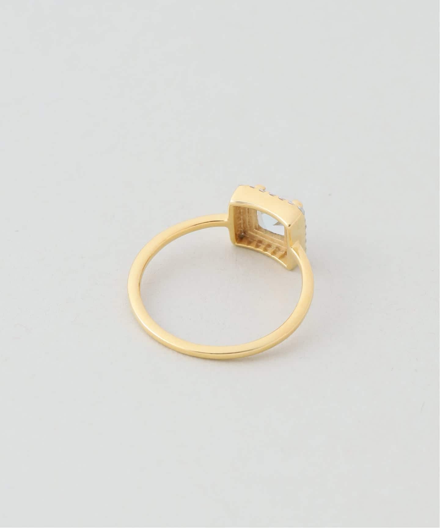 WEB限定/追加》ODUL SLOBE別注 スクエアカットリング（リング）｜SLOBE