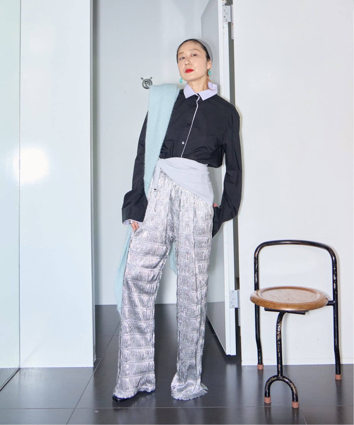 EXTREME CASHMERE X BANDANA：スカーフ（スカーフ／バンダナ