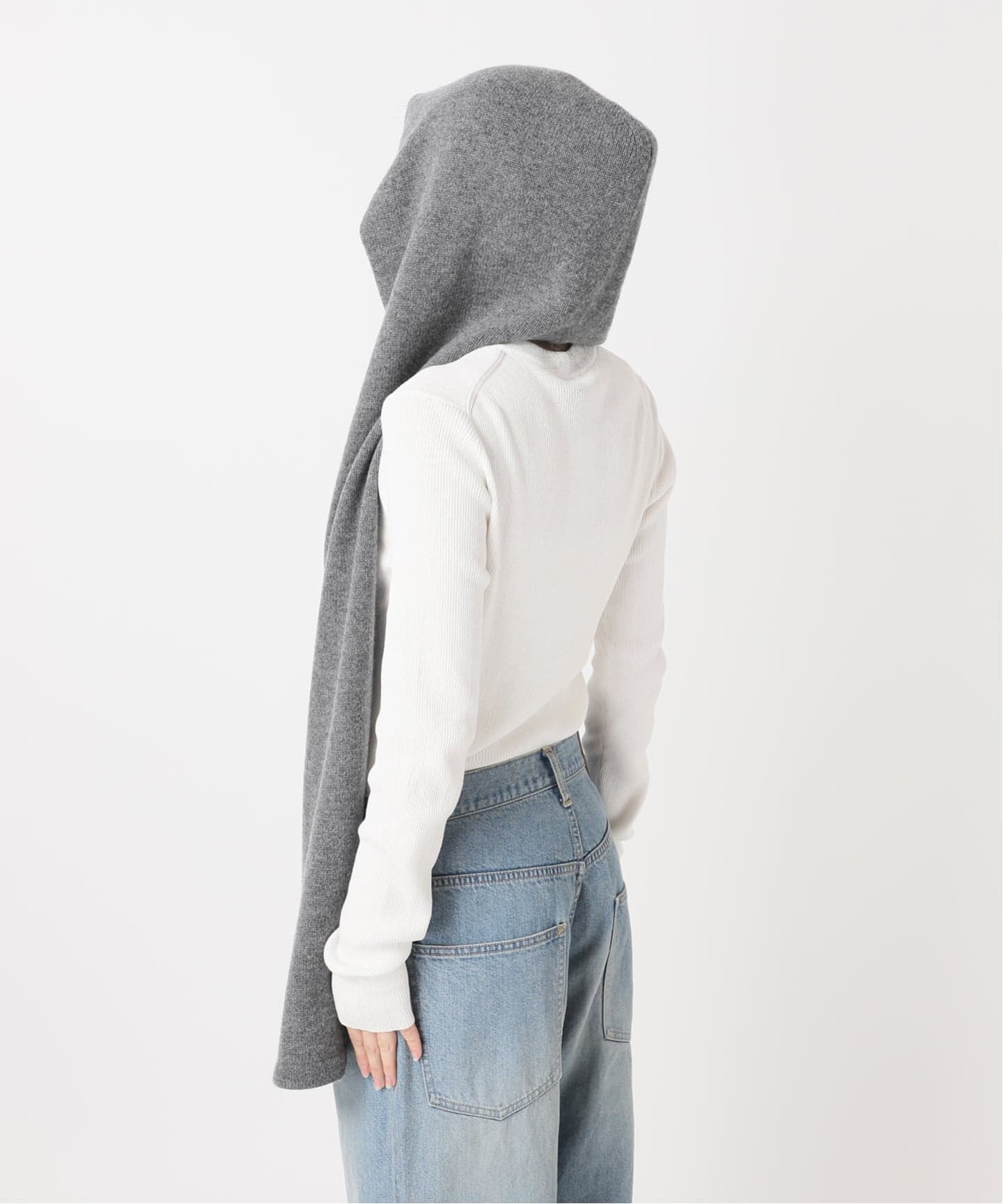 Higuchi*Sカシミヤ混フードマフラー（マフラー）｜Spick and Span