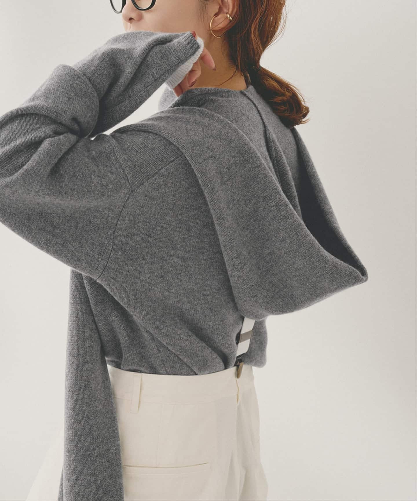 Higuchi*Sカシミヤ混フードマフラー（マフラー）｜Spick and Span