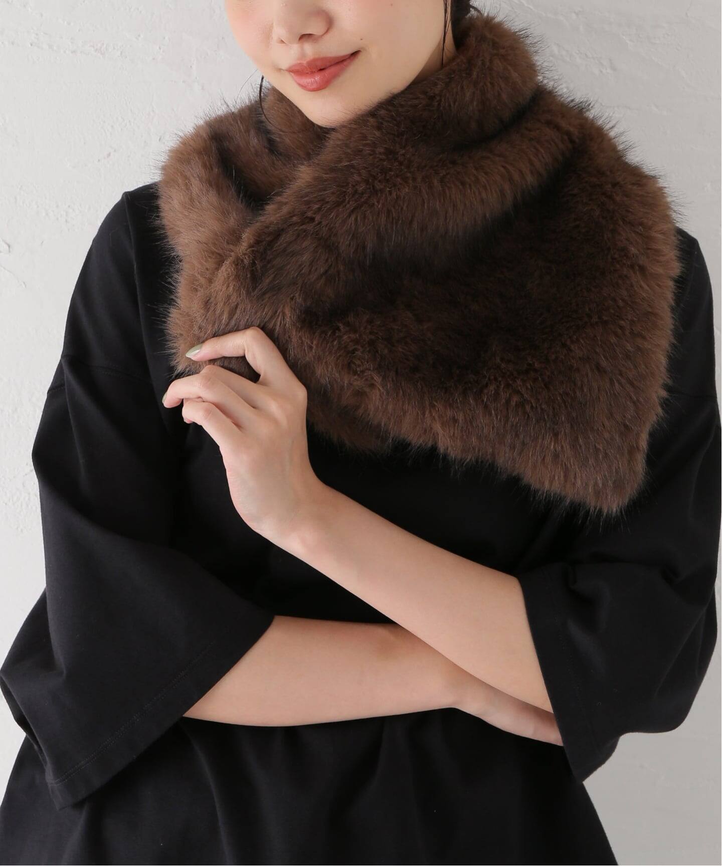 THROW/エコファーショール（ストール）｜FRAMeWORK（フレームワーク