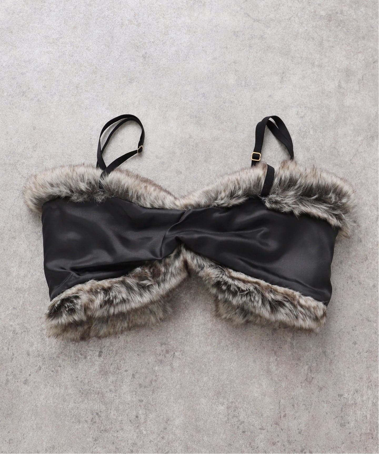 FUMIE TANAKA(フミエタナカ)】animal far bustier：ビスチェ（その他