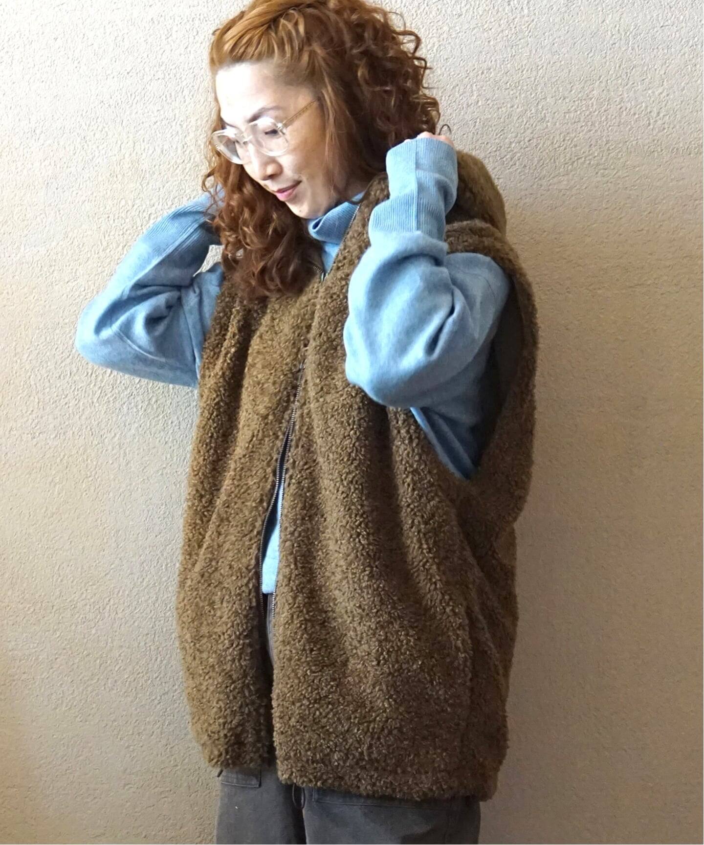 ボア フードベスト（ベスト）｜journal standard luxe（ジャーナル