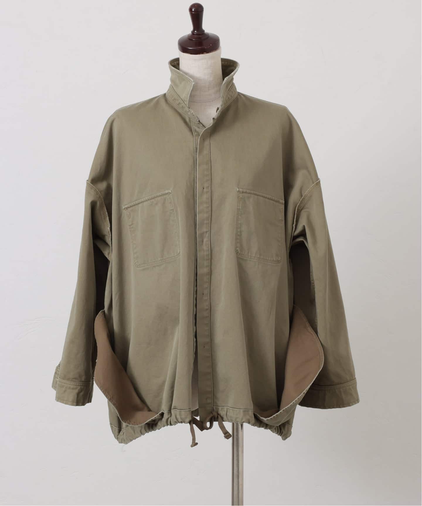 バックサテンCPOシャツブルゾン（その他ブルゾン／アウター）｜journal