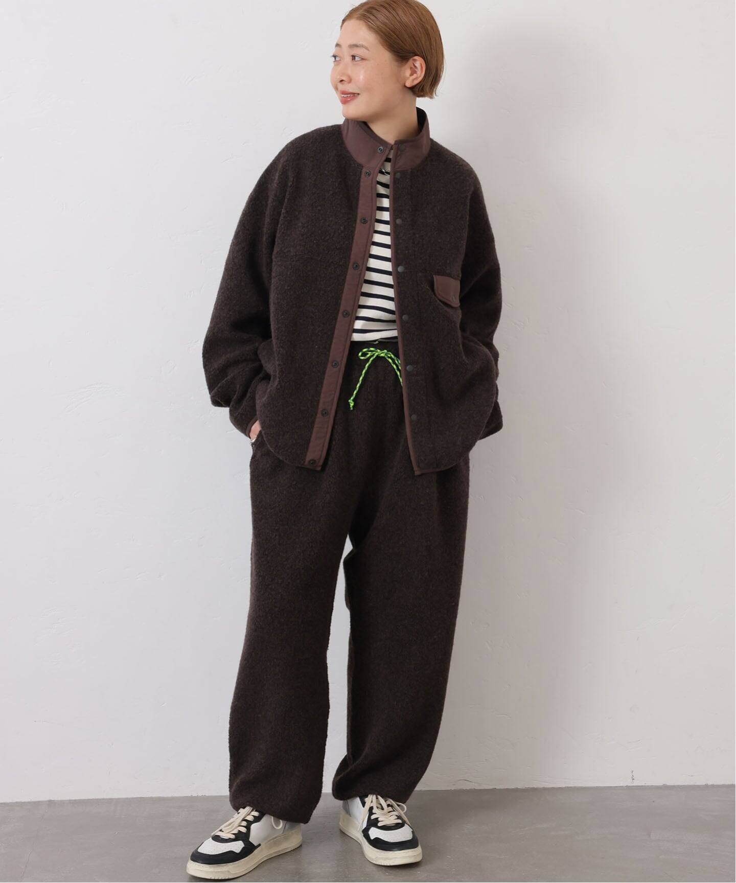 221VILLAGE】 WOOL PILE CD（ボア・フリース）｜journal standard luxe