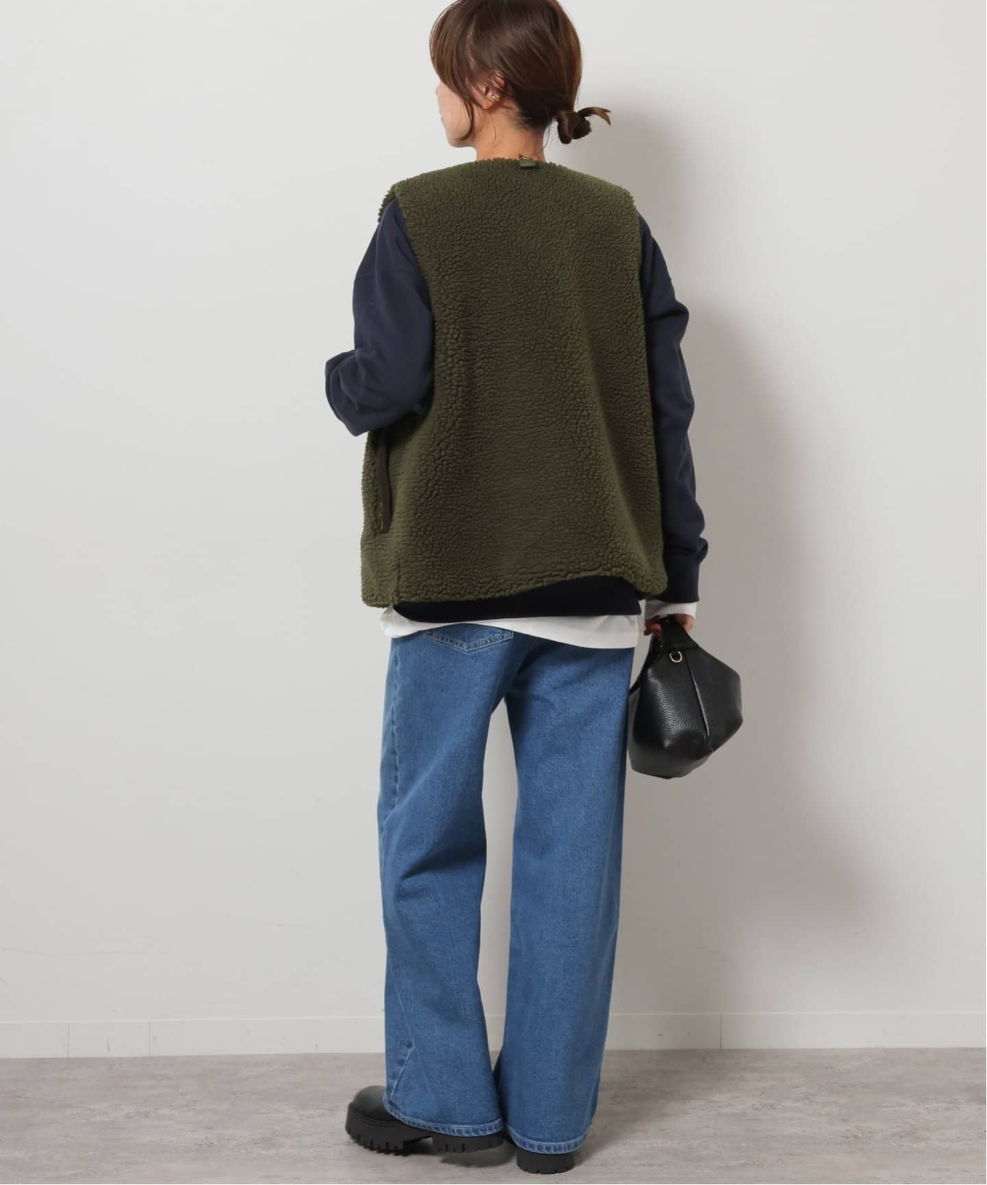 追加》【BARBOUR/バブアー】DULSIE LINER：ボアベスト（ベスト