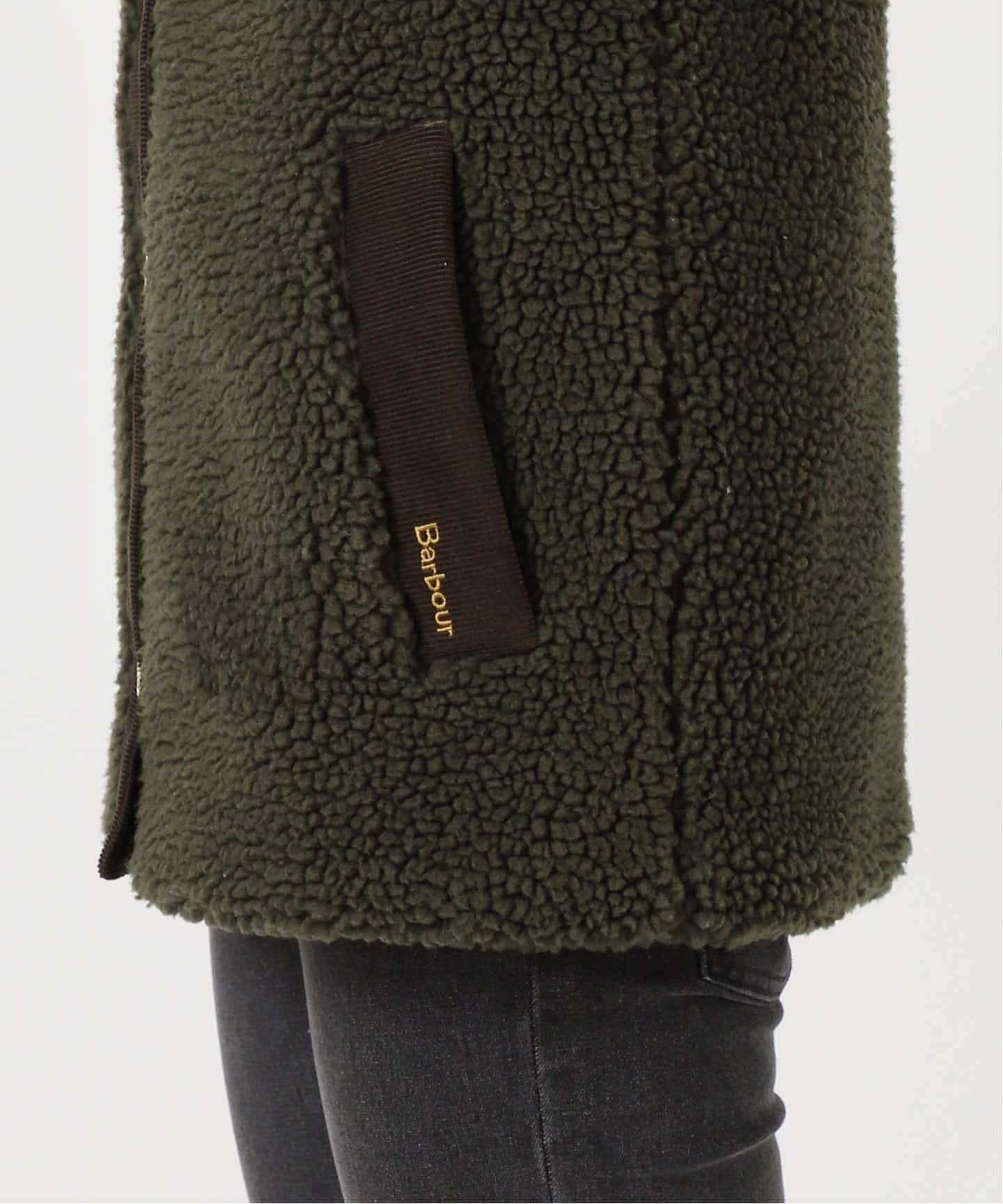 追加》【BARBOUR/バブアー】DULSIE LINER：ボアベスト（ベスト