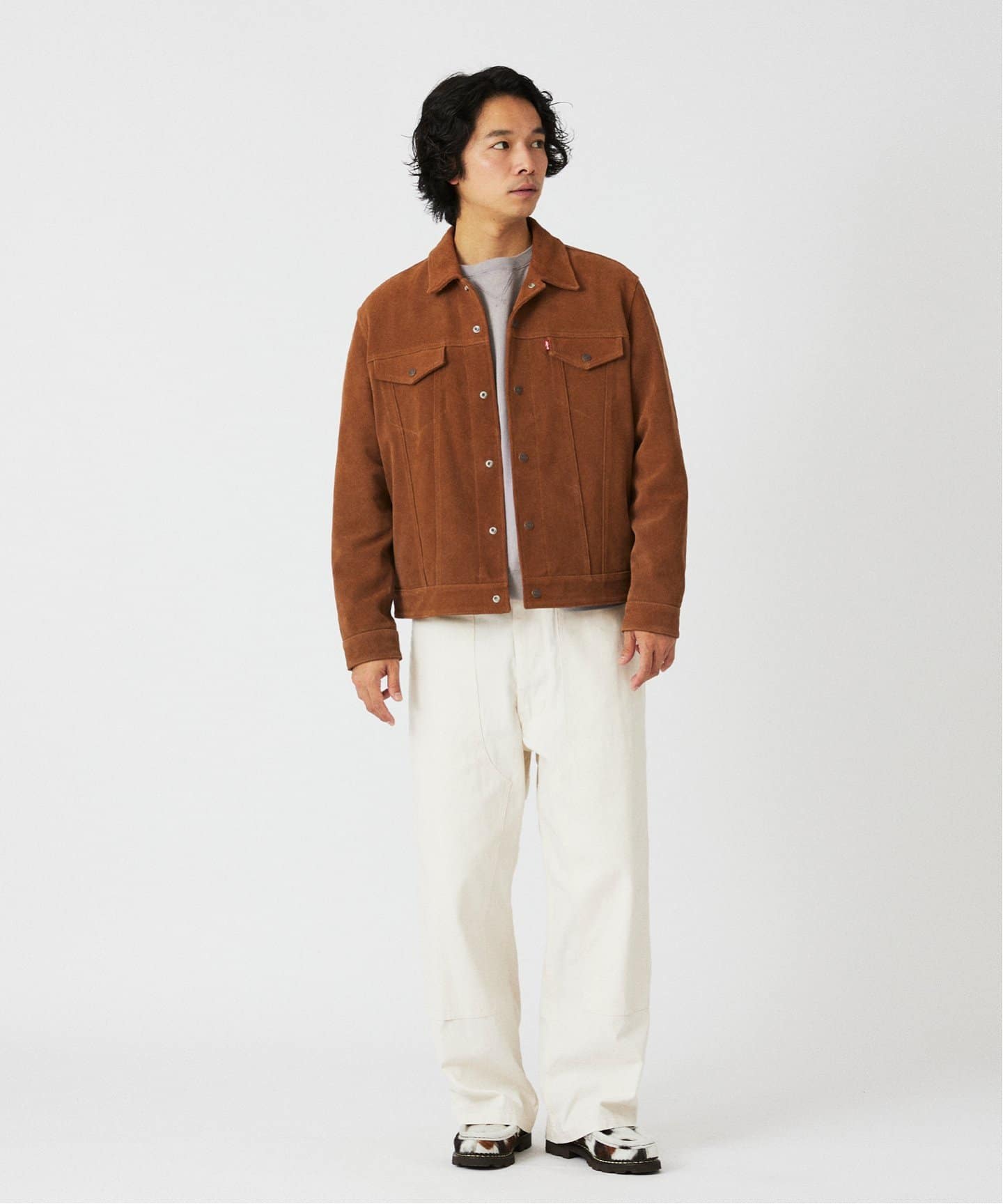 LEVI'S(R) / リーバイス(R) 別注 TYPE III スエード トラッカー