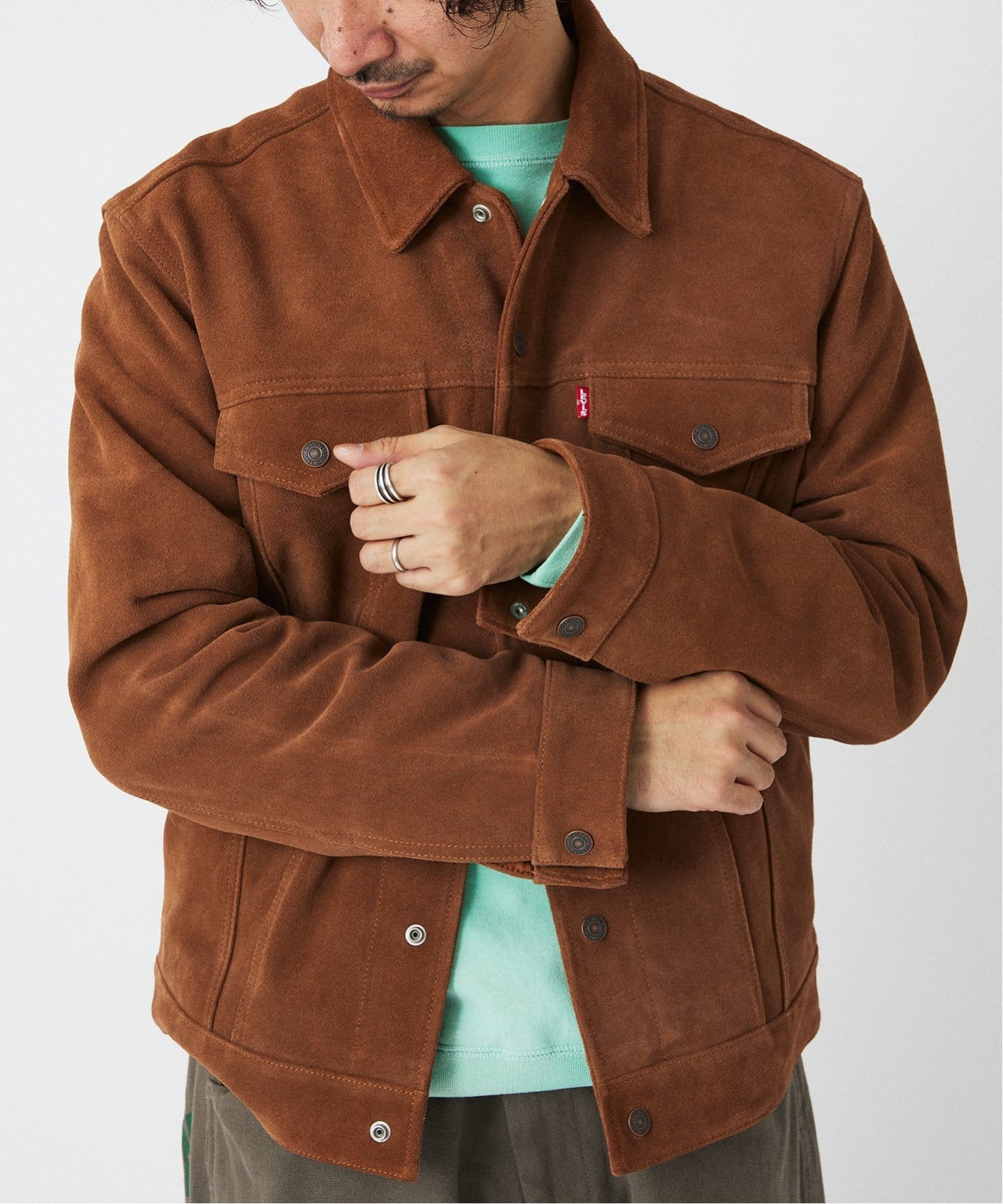 LEVI'S(R) / リーバイス(R) 別注 TYPE III スエード トラッカー