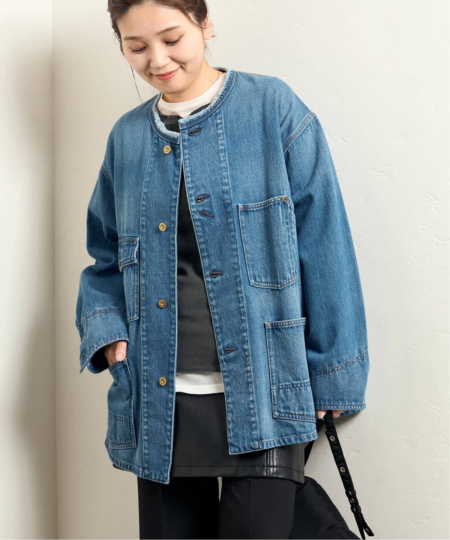 追加3》デニムカバーオール（デニムジャケット）｜JOURNAL STANDARD