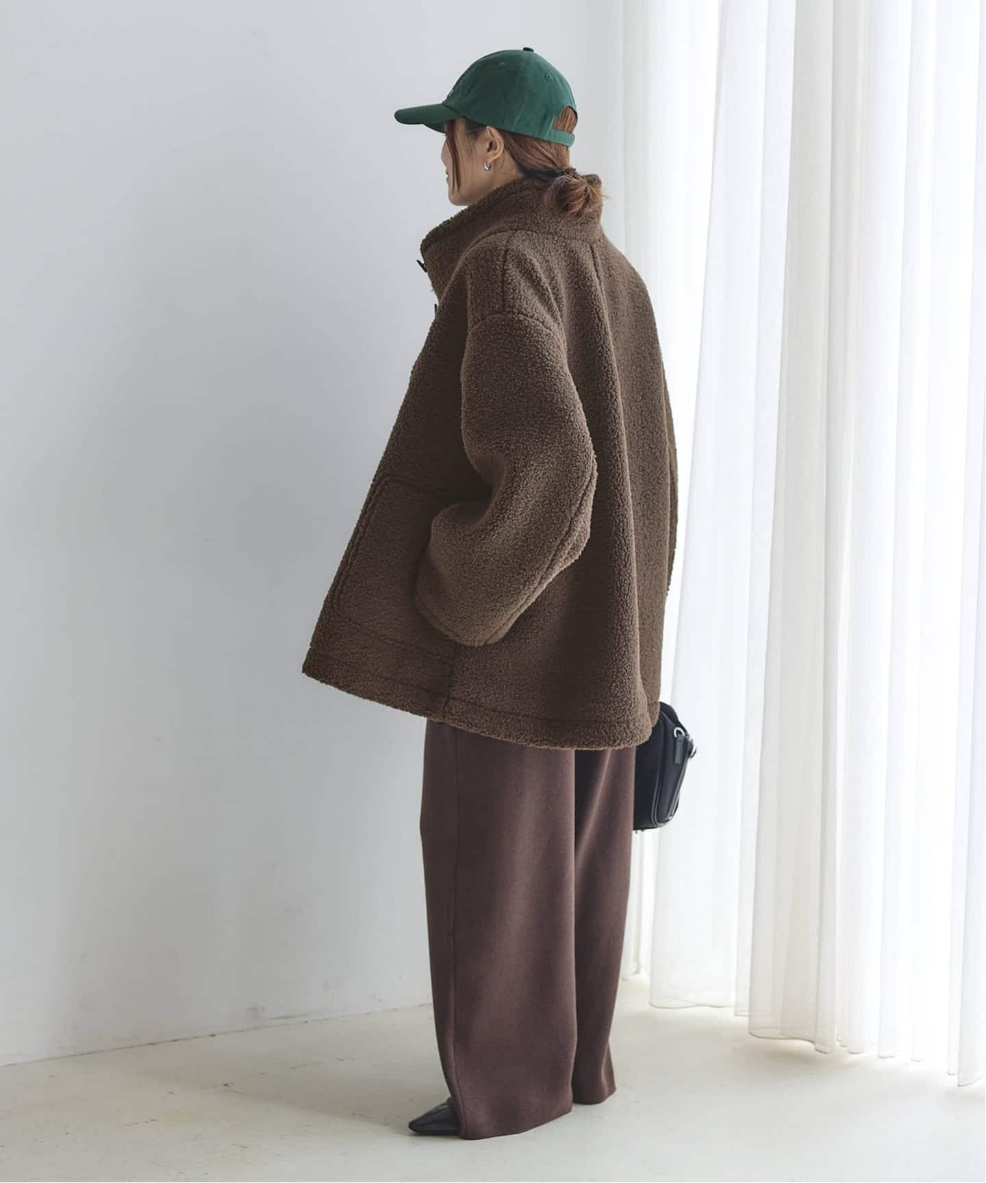 追加》エコファーショートブルゾン（ボア・フリース）｜JOURNAL