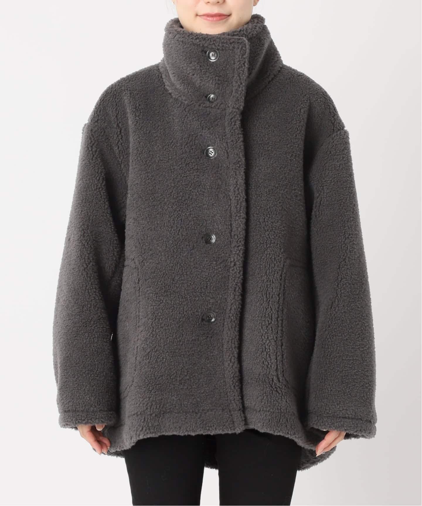 追加》エコファーショートブルゾン（ボア・フリース）｜JOURNAL