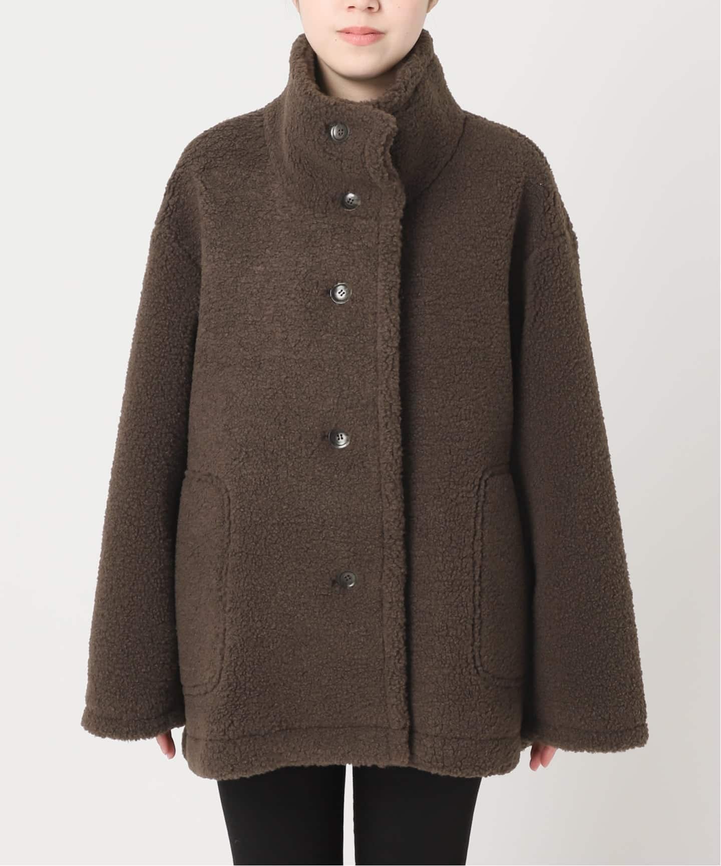 追加》エコファーショートブルゾン（ボア・フリース）｜JOURNAL