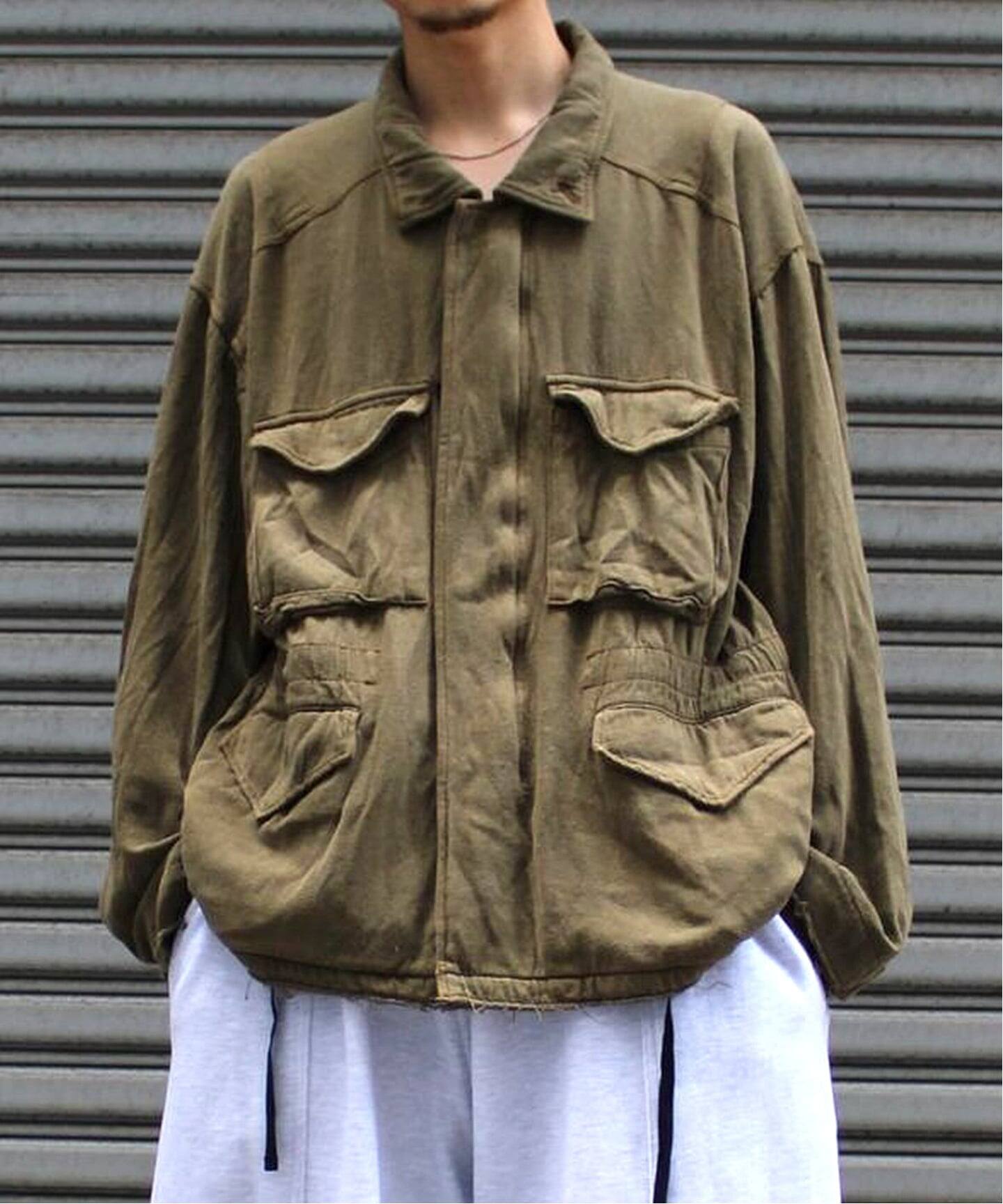 ANCELLM / アンセルム SILK SUEDE FIELD JACKET（その他ブルゾン