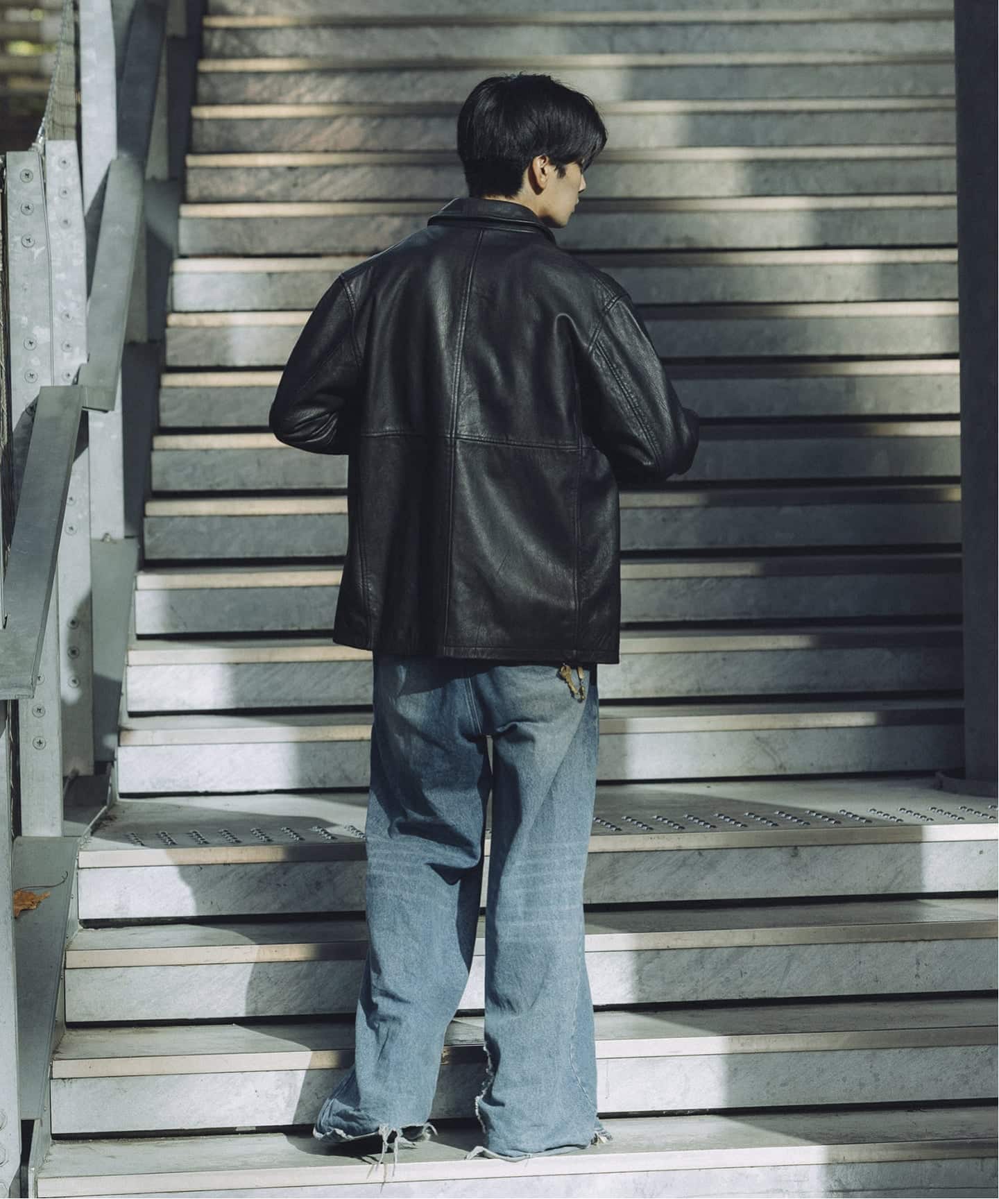 ゴートレザー ウォッシュド カーコート（レザージャケット）｜JOURNAL