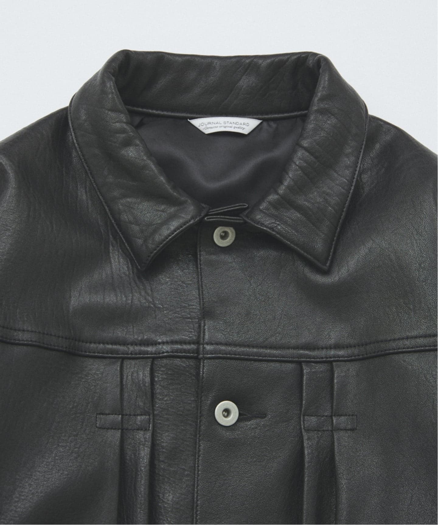 ニュージーランド ラムレザー トラッカージャケット（レザージャケット