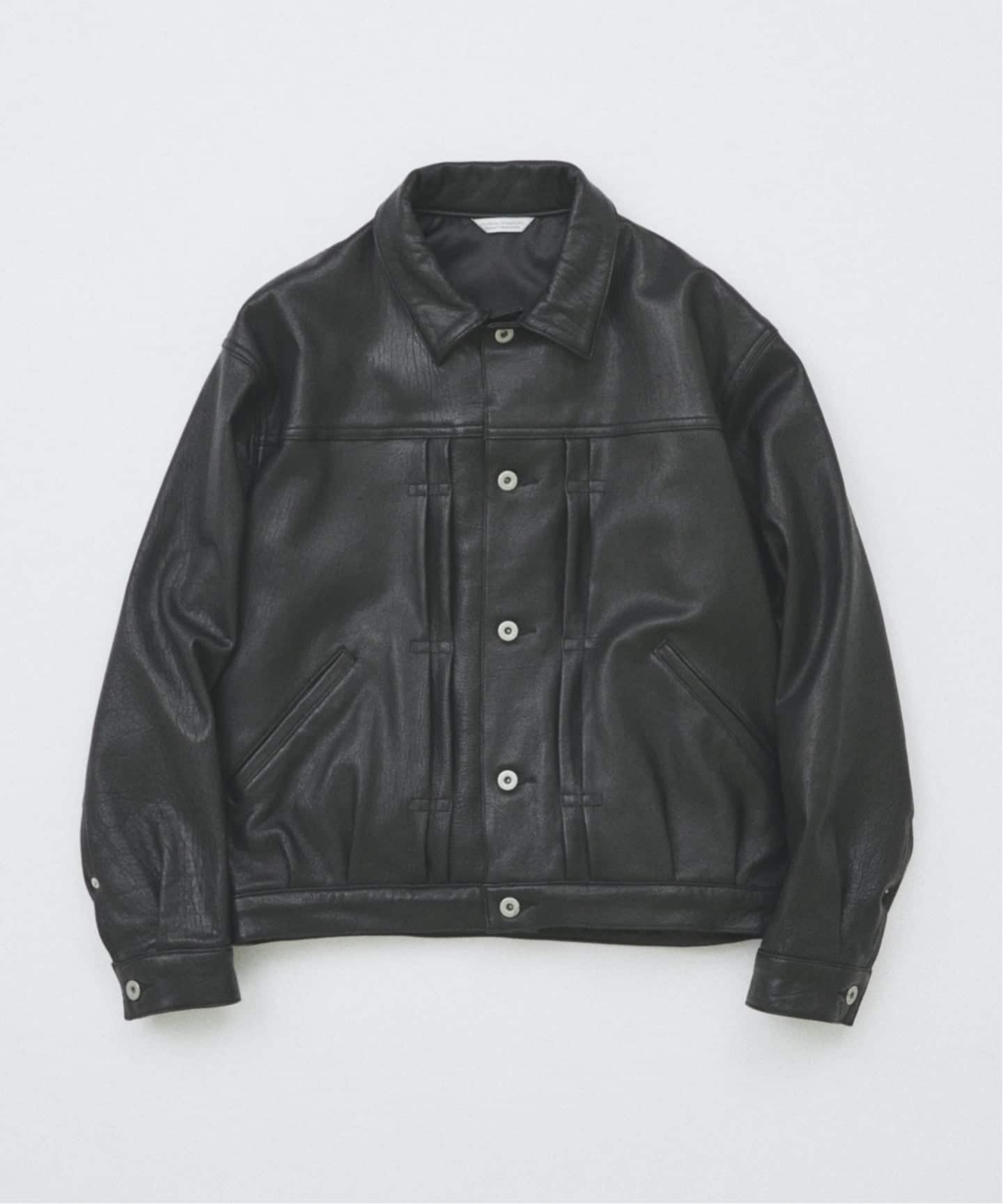 ニュージーランド ラムレザー トラッカージャケット（レザージャケット