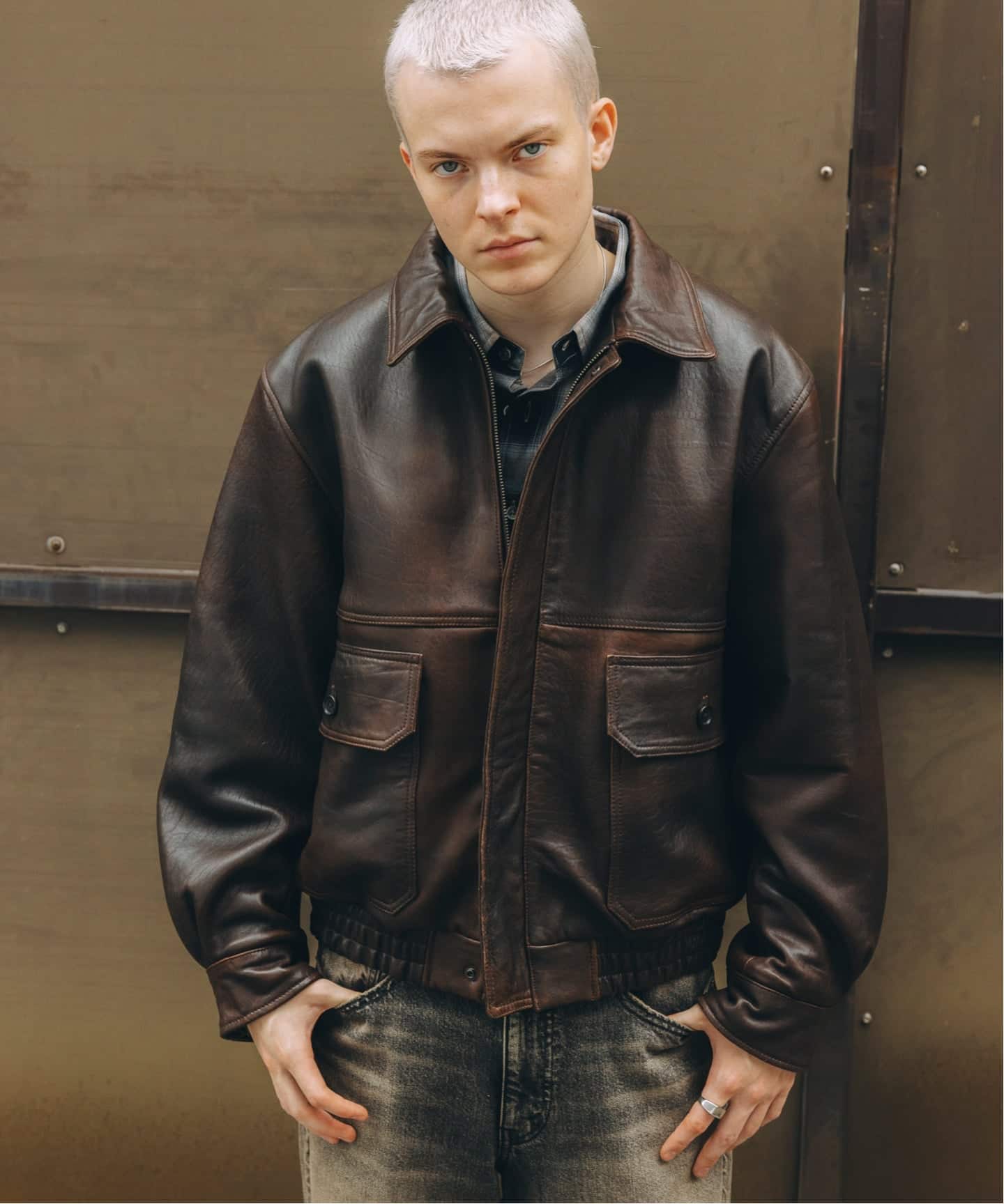 ラム ダッド レザー ヴィンテージ（レザージャケット）｜JOURNAL