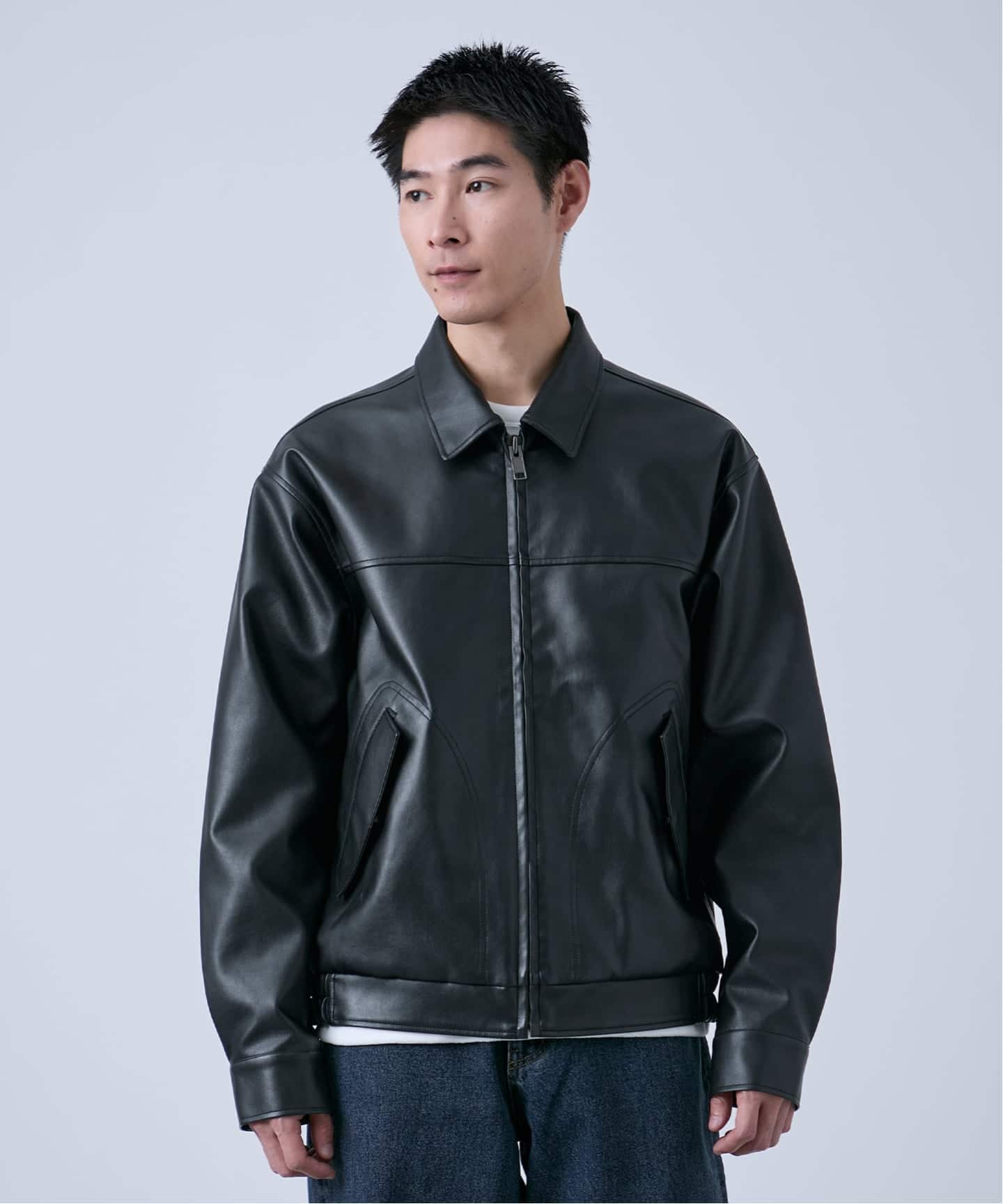 Eddie Bauer レザージャケット Petite Eddie Bauer エディーバウアー