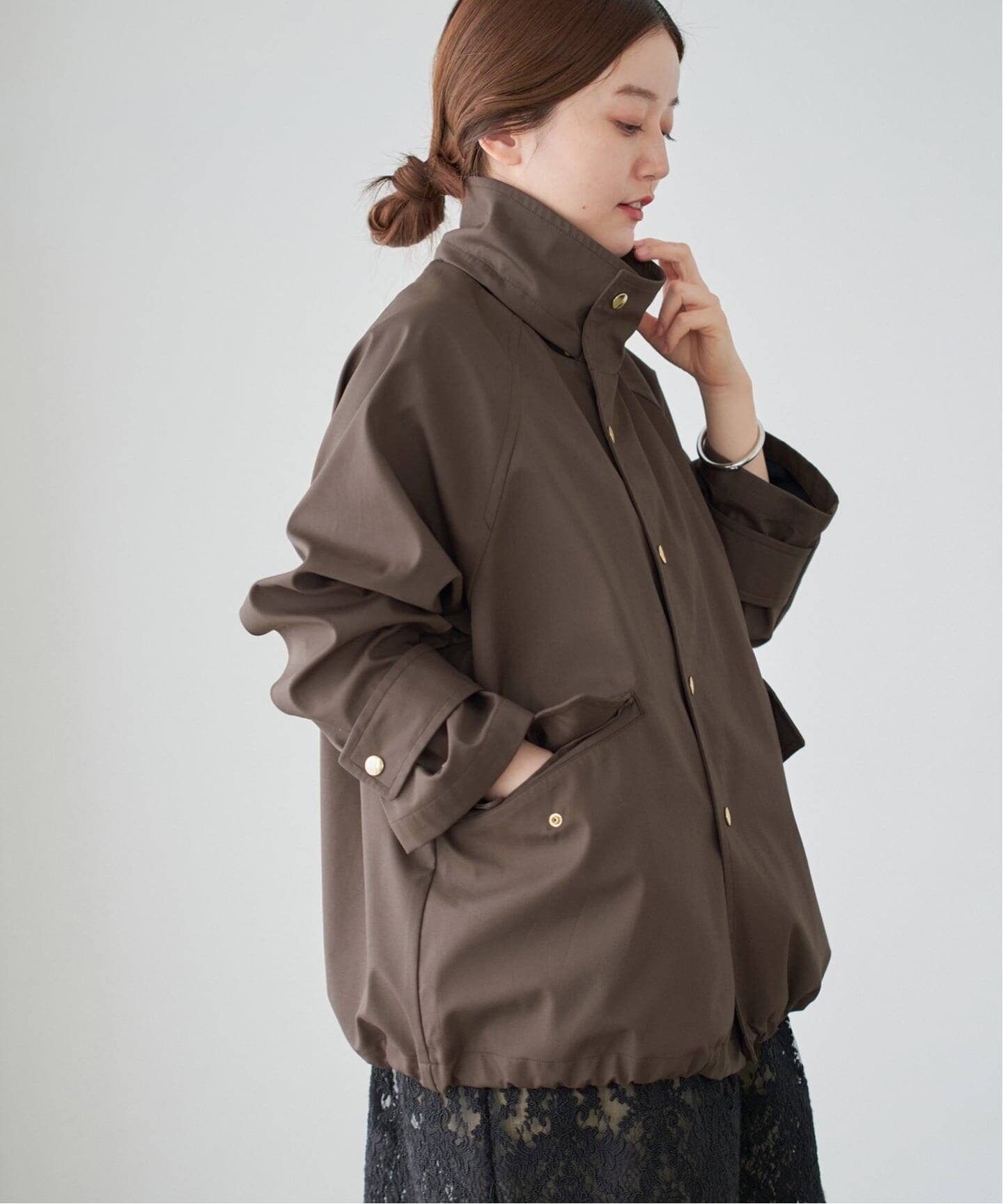 一部カラーWEB限定》ボンディングフーデッドブルゾン（その他ブルゾン