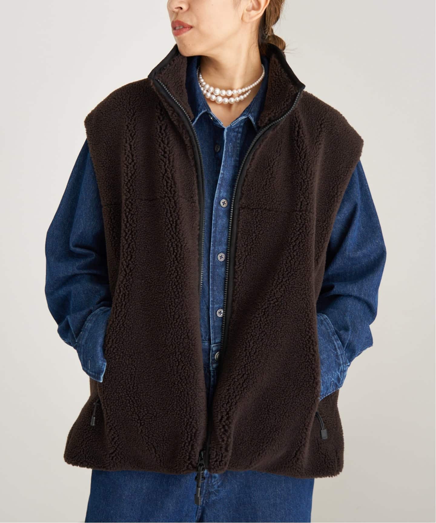 Maison IENA ボアベスト（ベスト）｜IENA（イエナ）の通販｜BAYCREW'S