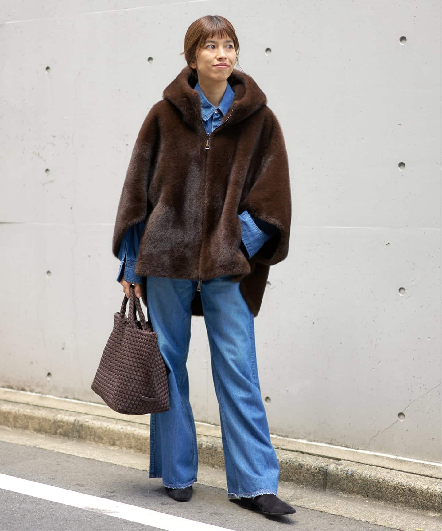 LOU ANDREA/ルーアンドレア ECO FUR BZ エコファーブルゾン（その他