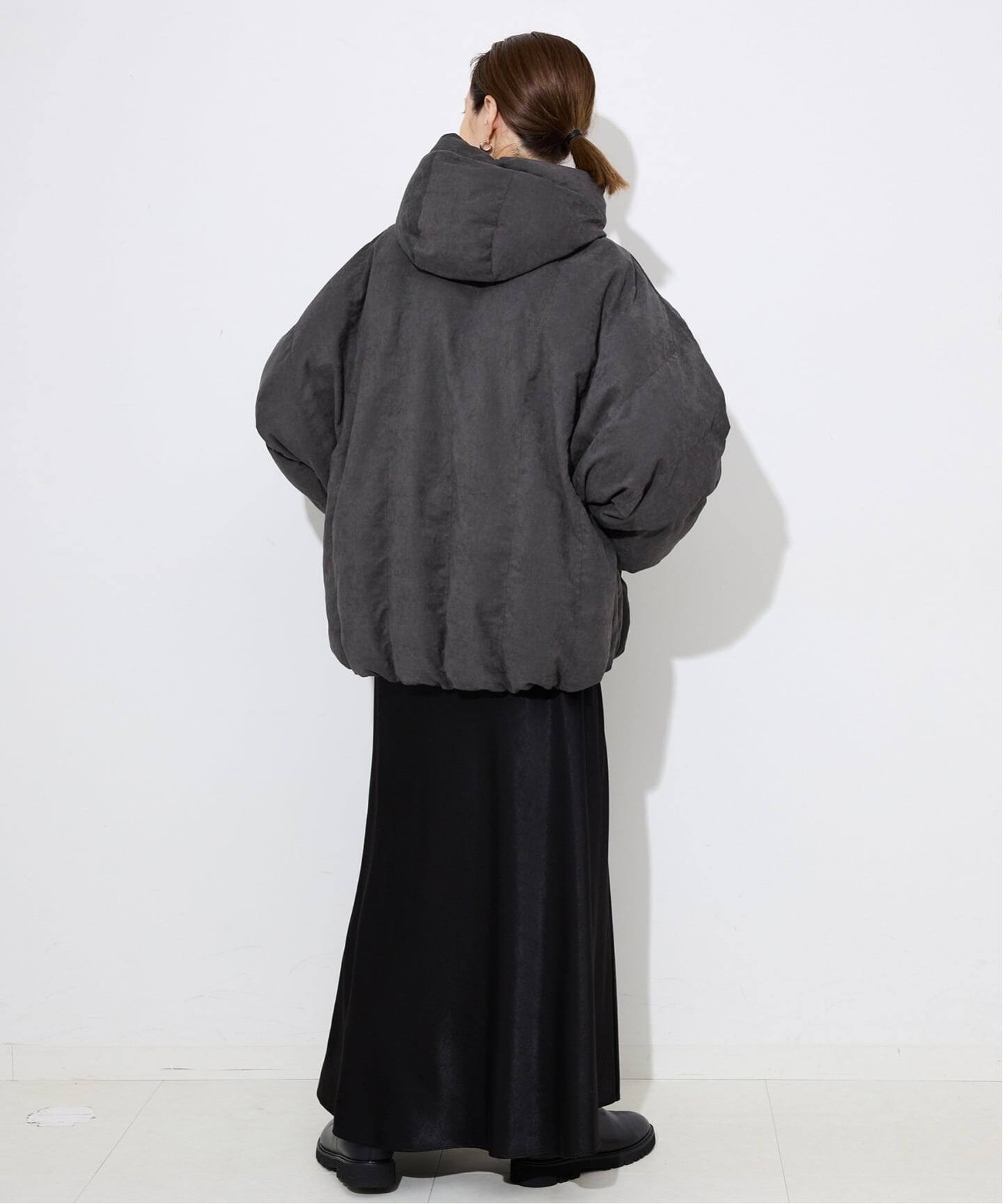 中綿ボリュームフードブルゾン（中綿・キルティング）｜SLOBE IENA