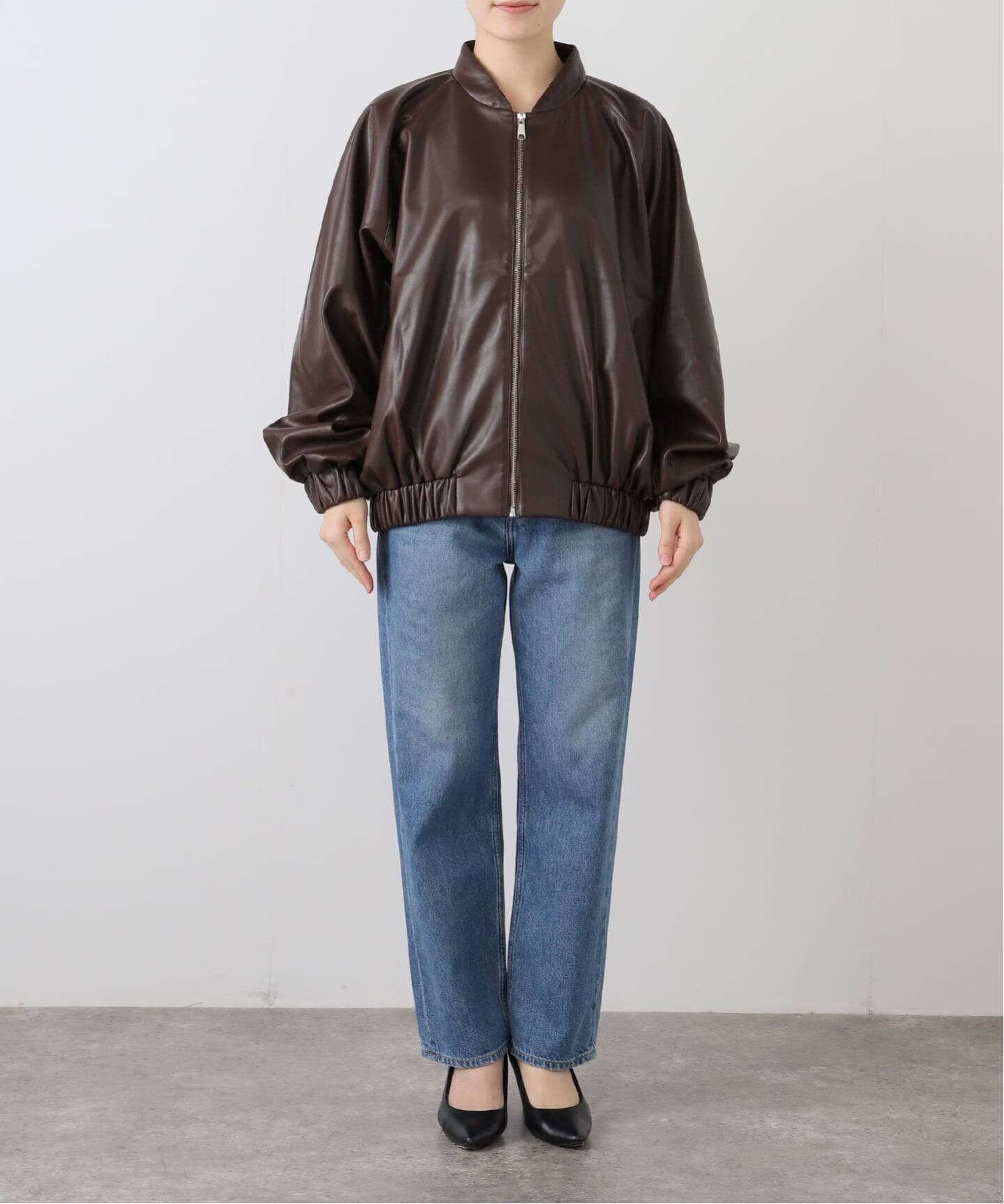 LANCER/ランサー SLOBE別注 フェイクレザーブルゾン（その他ブルゾン